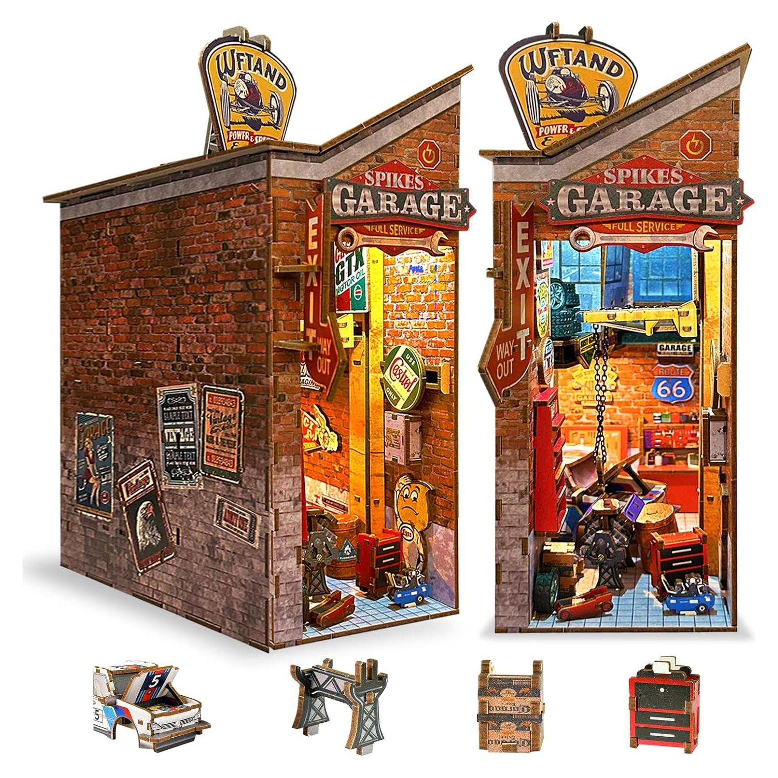 Kit de Rincón de Libros Playhiland con Luces LED - Decoración 3D