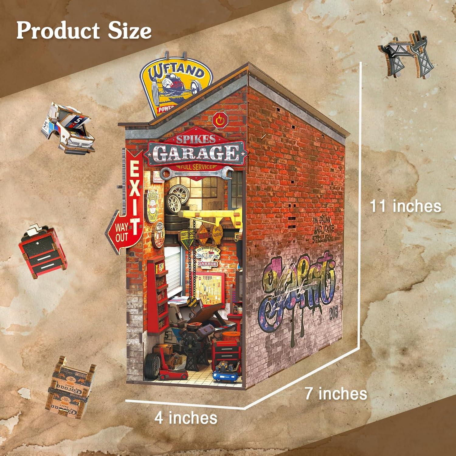 Kit de Rincón de Libros Playhiland con Luces LED - Decoración 3D