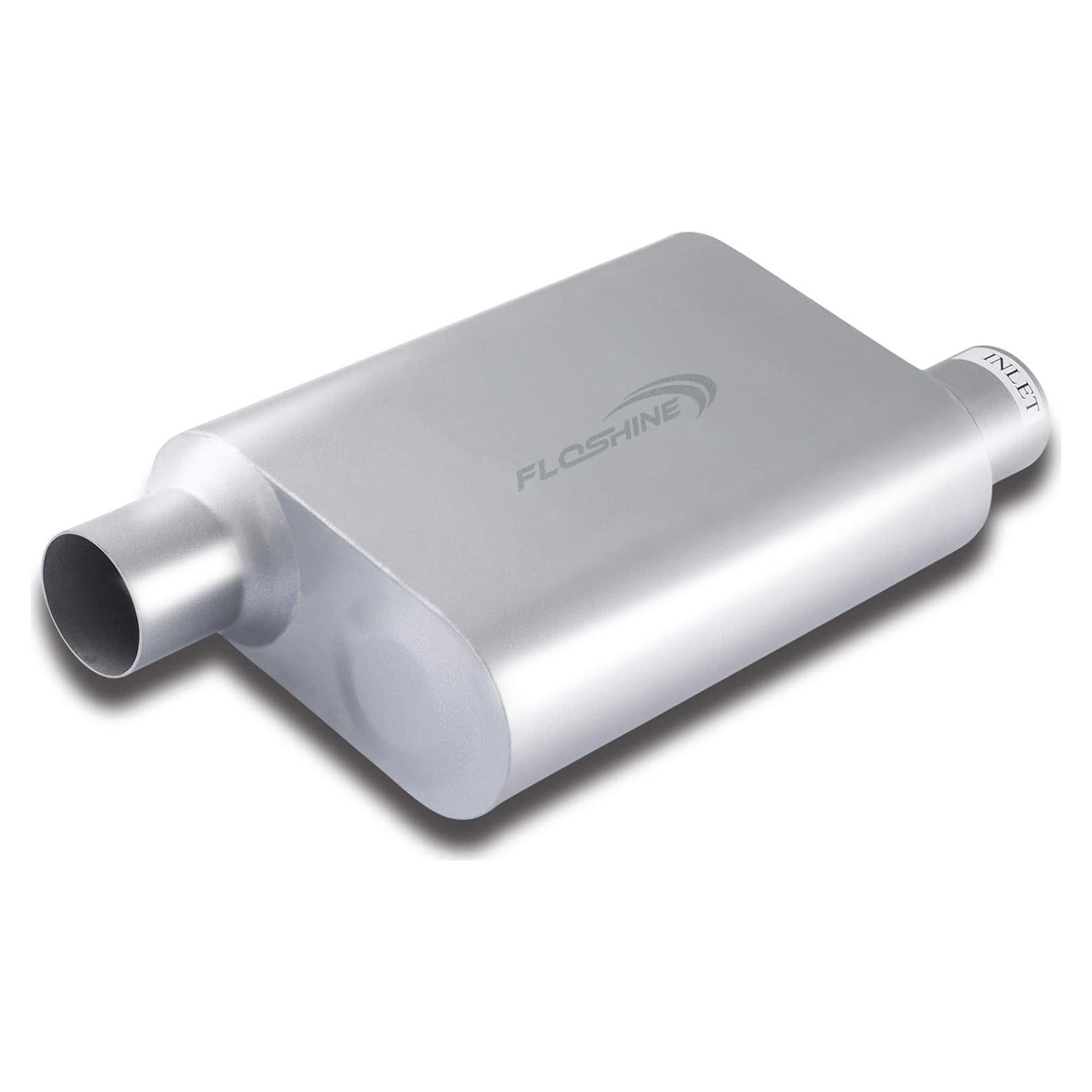 Silenciador de Rendimiento Floshine 2.5" Ovalado 43 cm