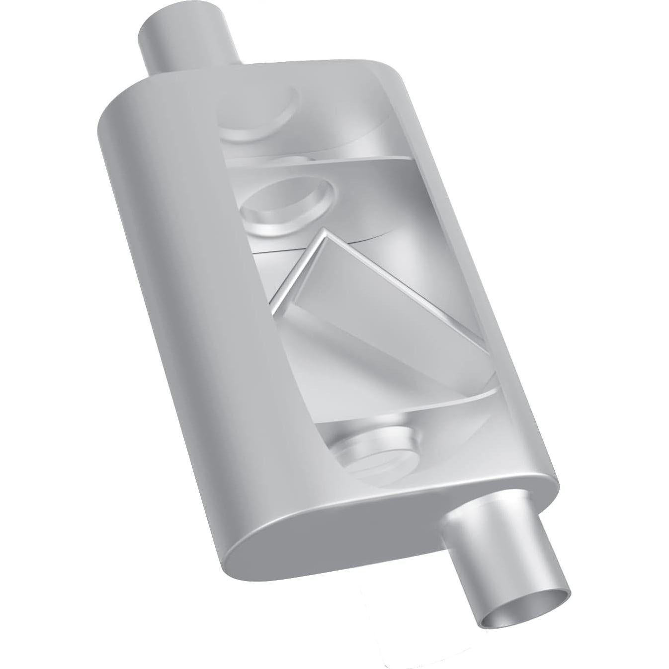 Silenciador de Rendimiento Floshine 2.5" Ovalado 43 cm