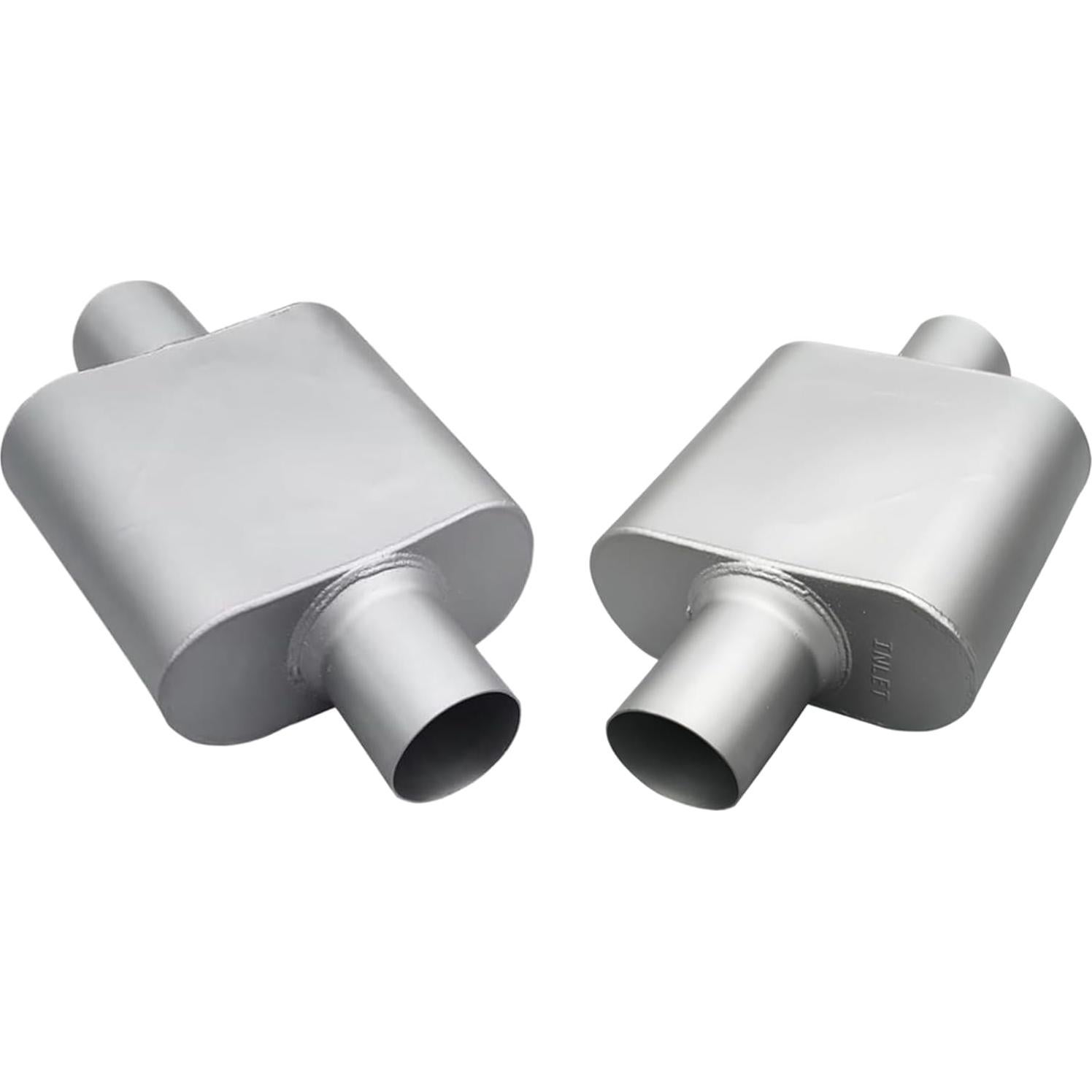 Silenciador Universal FortisArc LM2513 2.5" Entrada y Salida