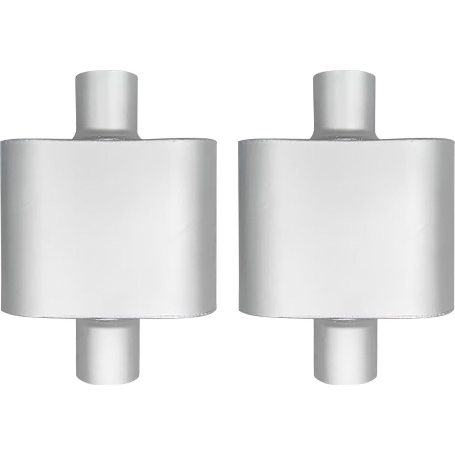 Silenciador Universal FortisArc LM2513 2.5" Entrada y Salida