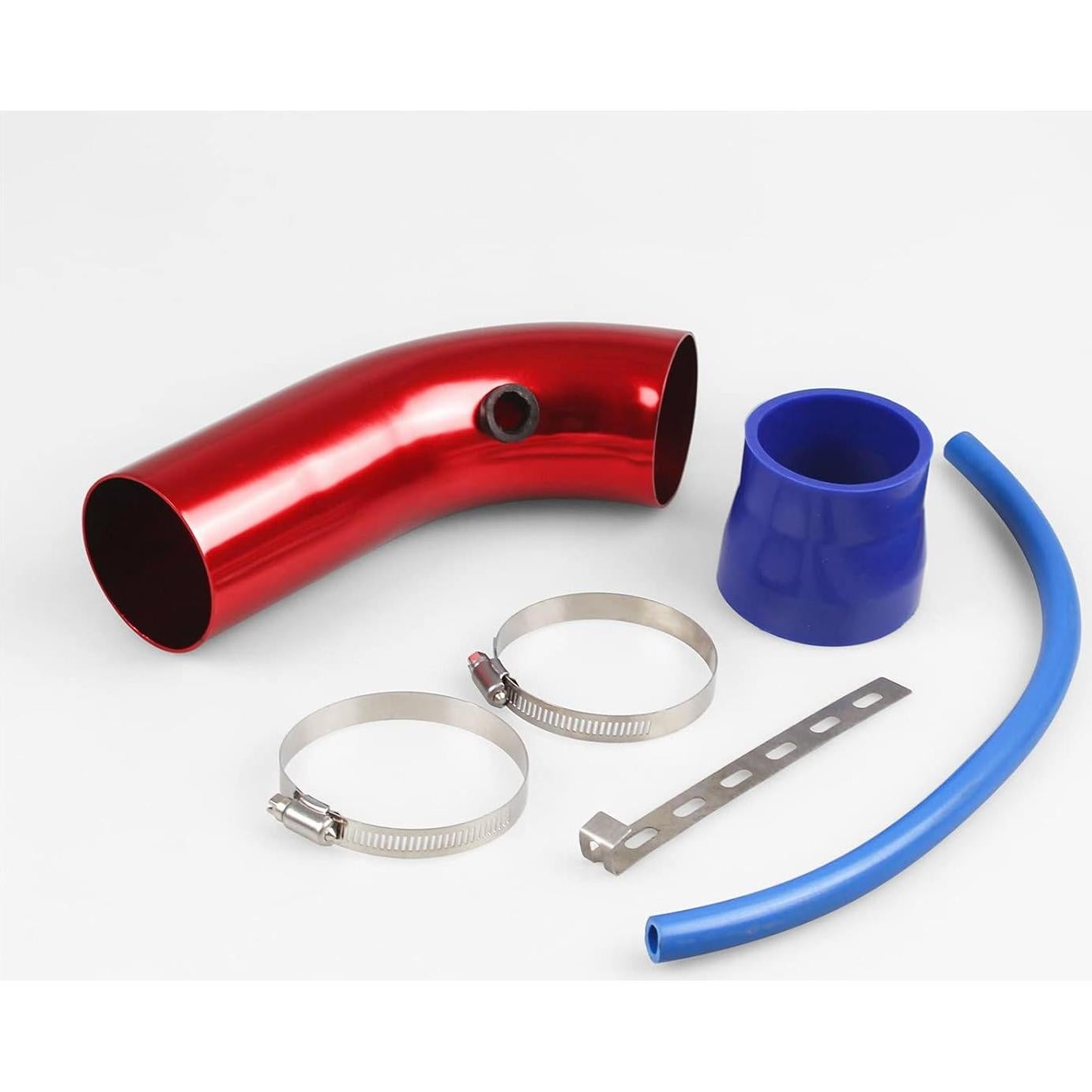 Filtro de Admisión de Aire Frío LPFIDI 3" Universal Rojo