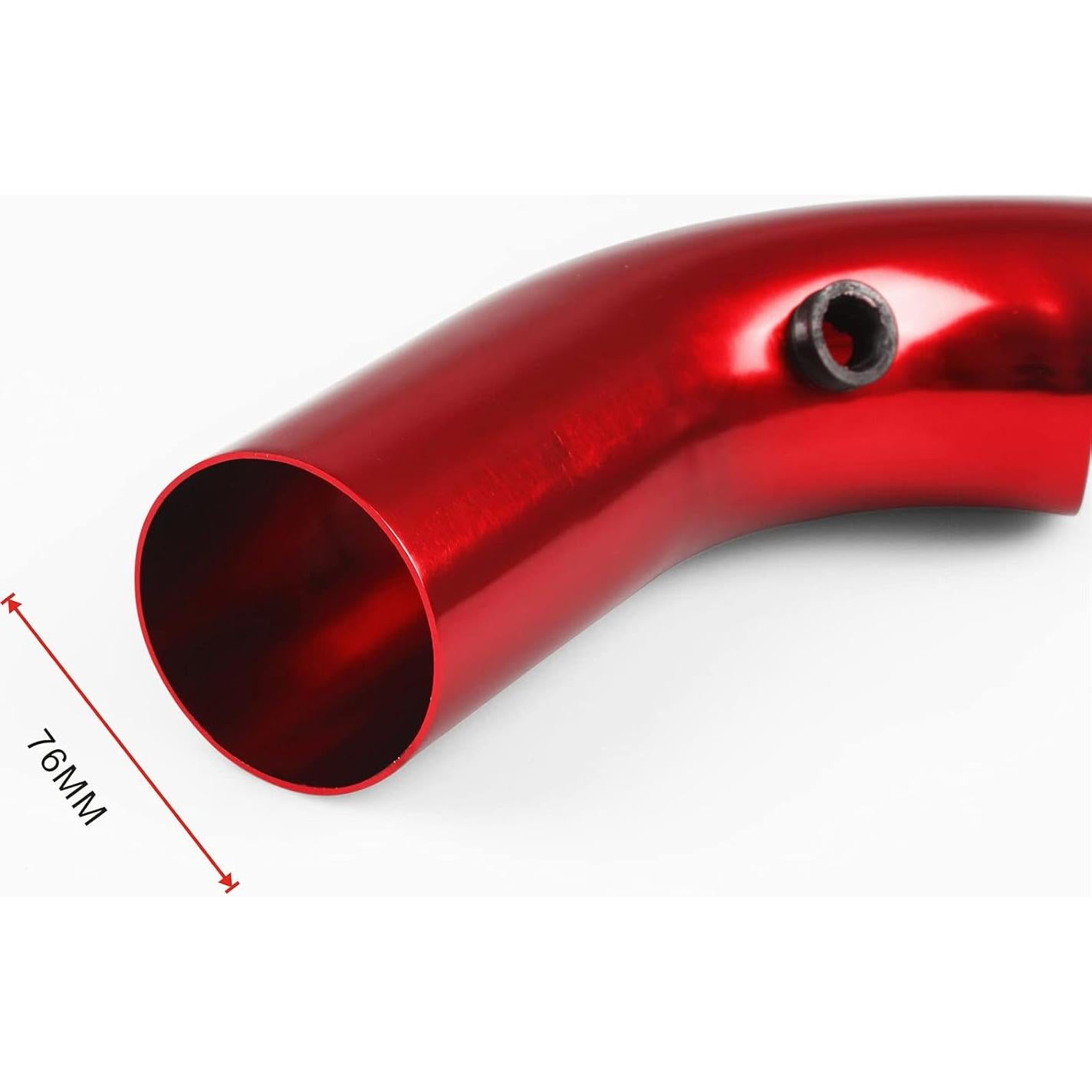 Filtro de Admisión de Aire Frío LPFIDI 3" Universal Rojo