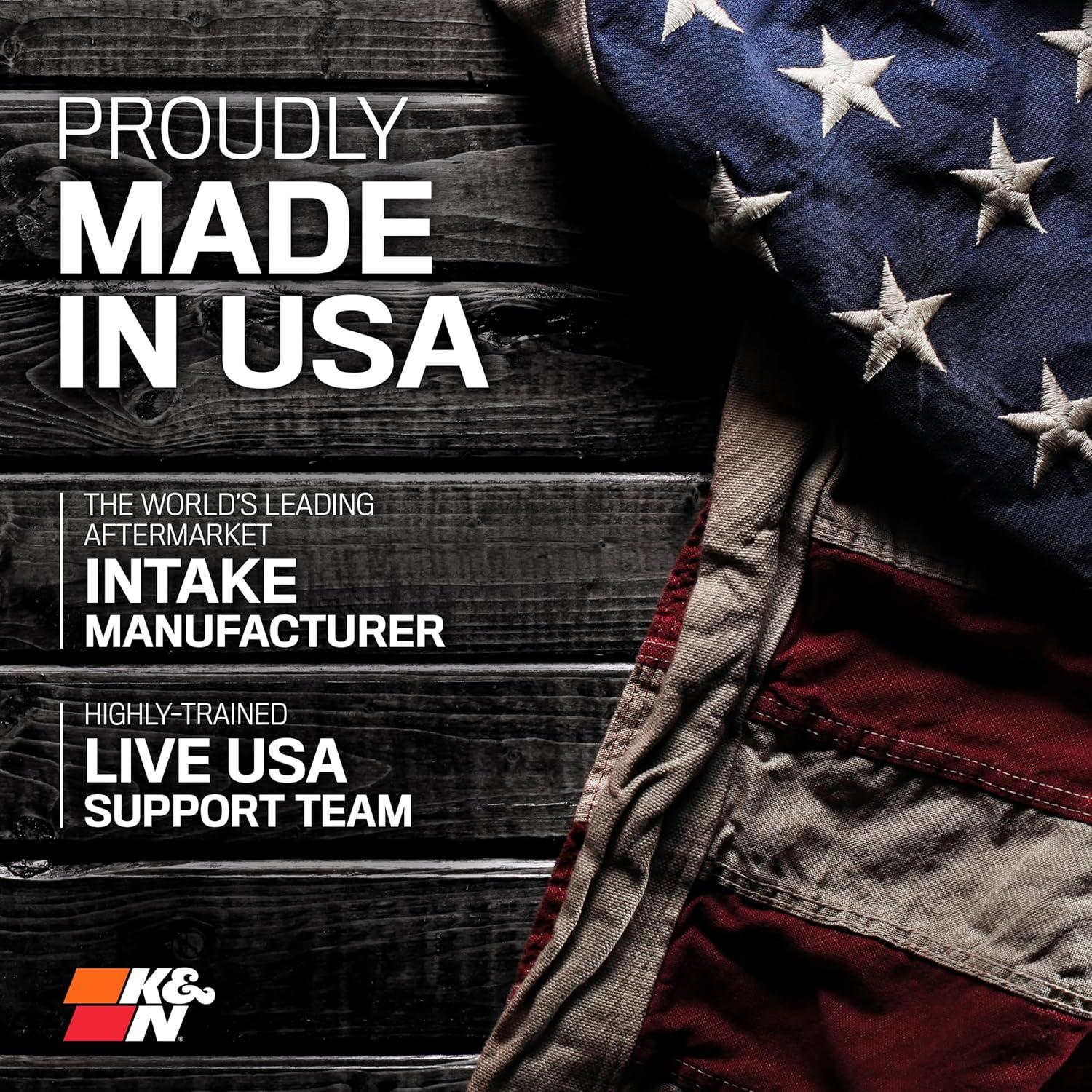 Sistema de Admisión de Aire Frío K&N 63-2618 para Ford 2021-2024