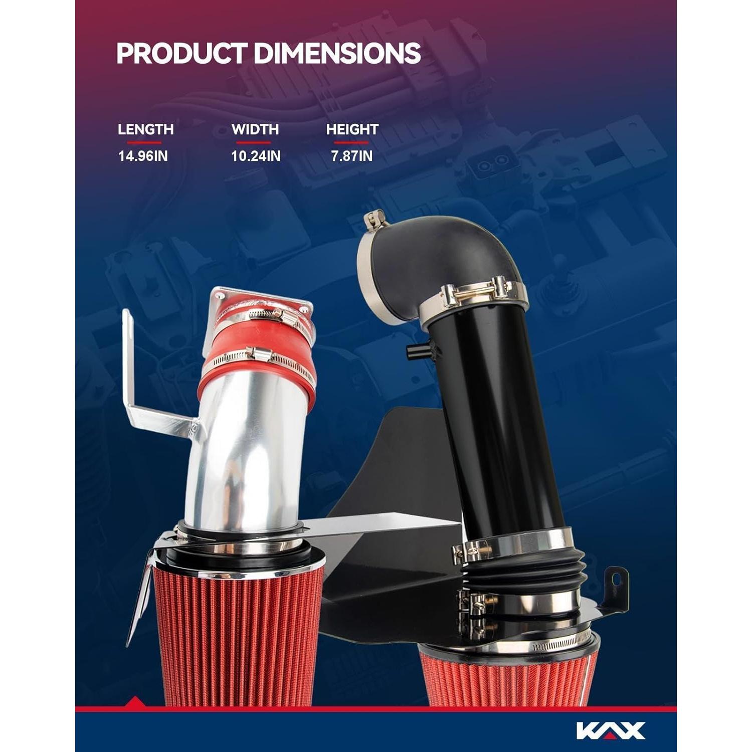 Kit de Entrada de Aire Frío KAX para Dodge Ram 1500 2002-2007