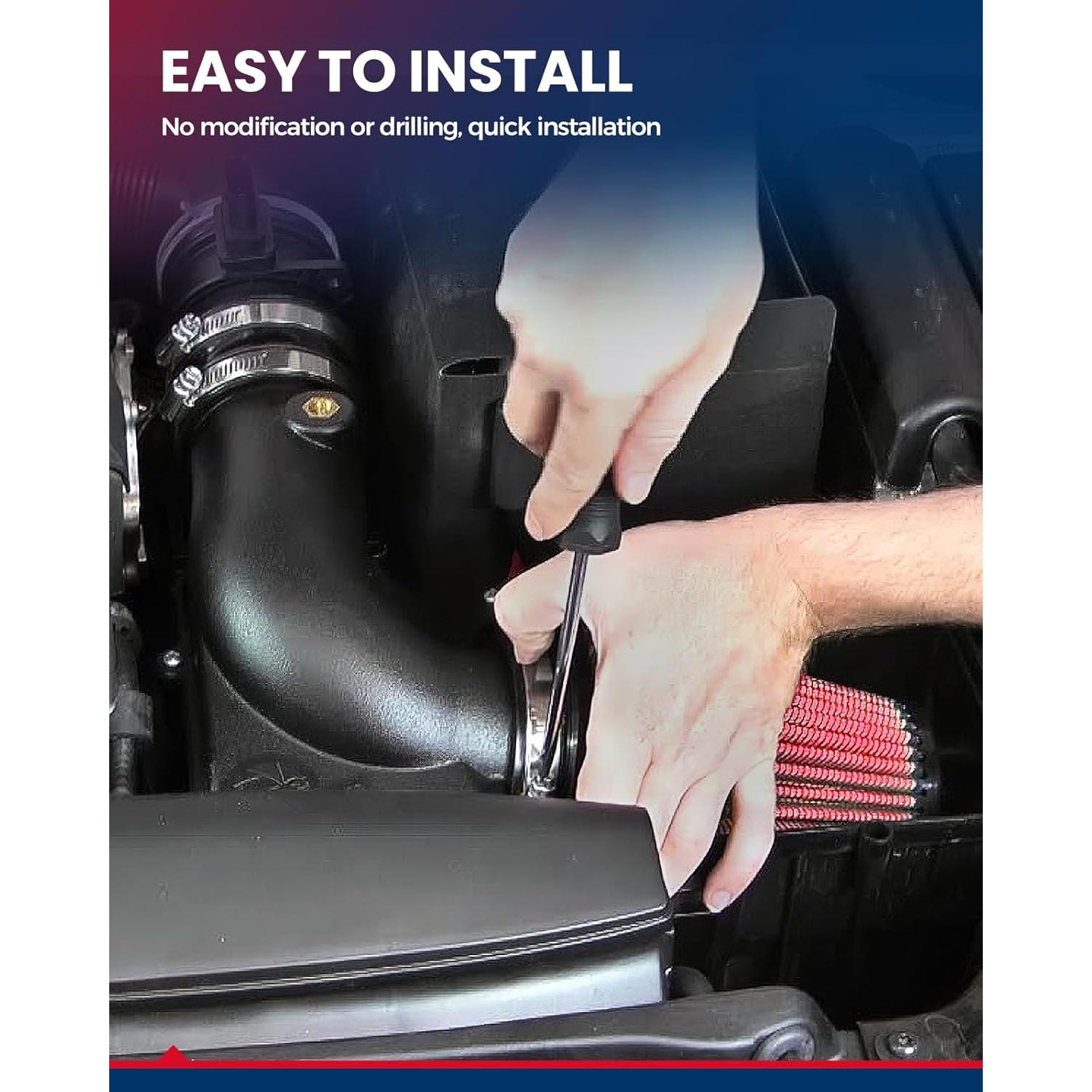 Kit de Entrada de Aire Frío KAX para Dodge Ram 1500 2002-2007