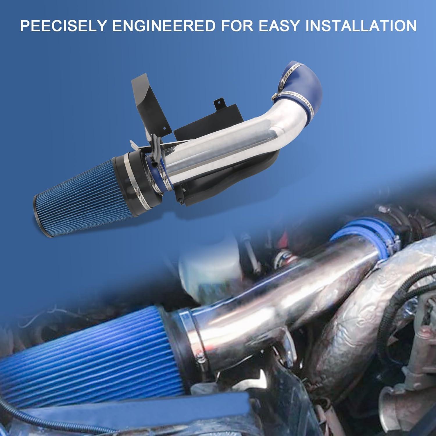 Kit de Entrada de Aire Frío LDMINDA 4" para Silverado 1999-2006