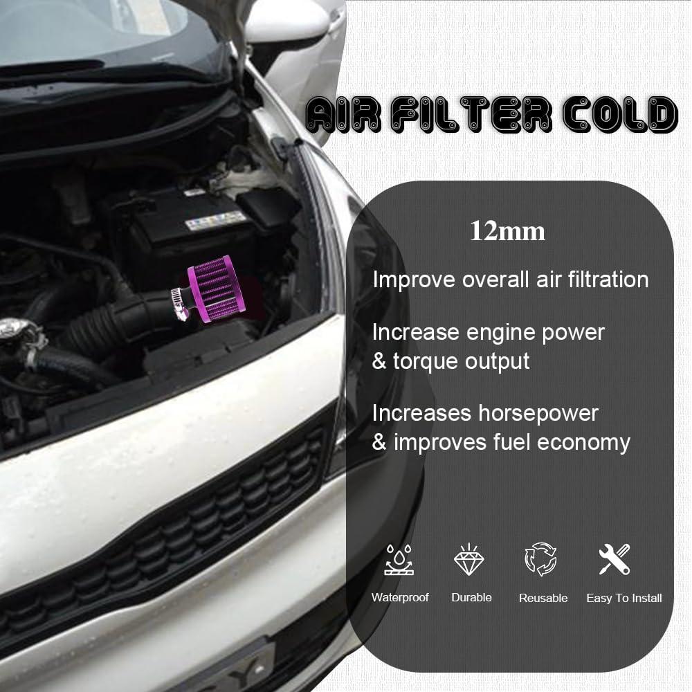 Filtro de Aire Cono Universal HAOBO 12mm para Motores Pequeños