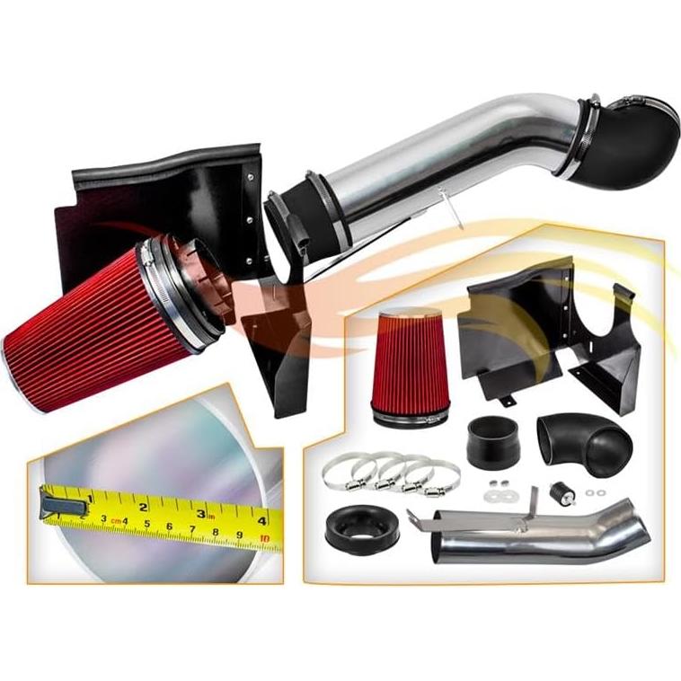 Kit de Admisión de Aire Frío Rtunes Racing 5.3L/6.0L V8