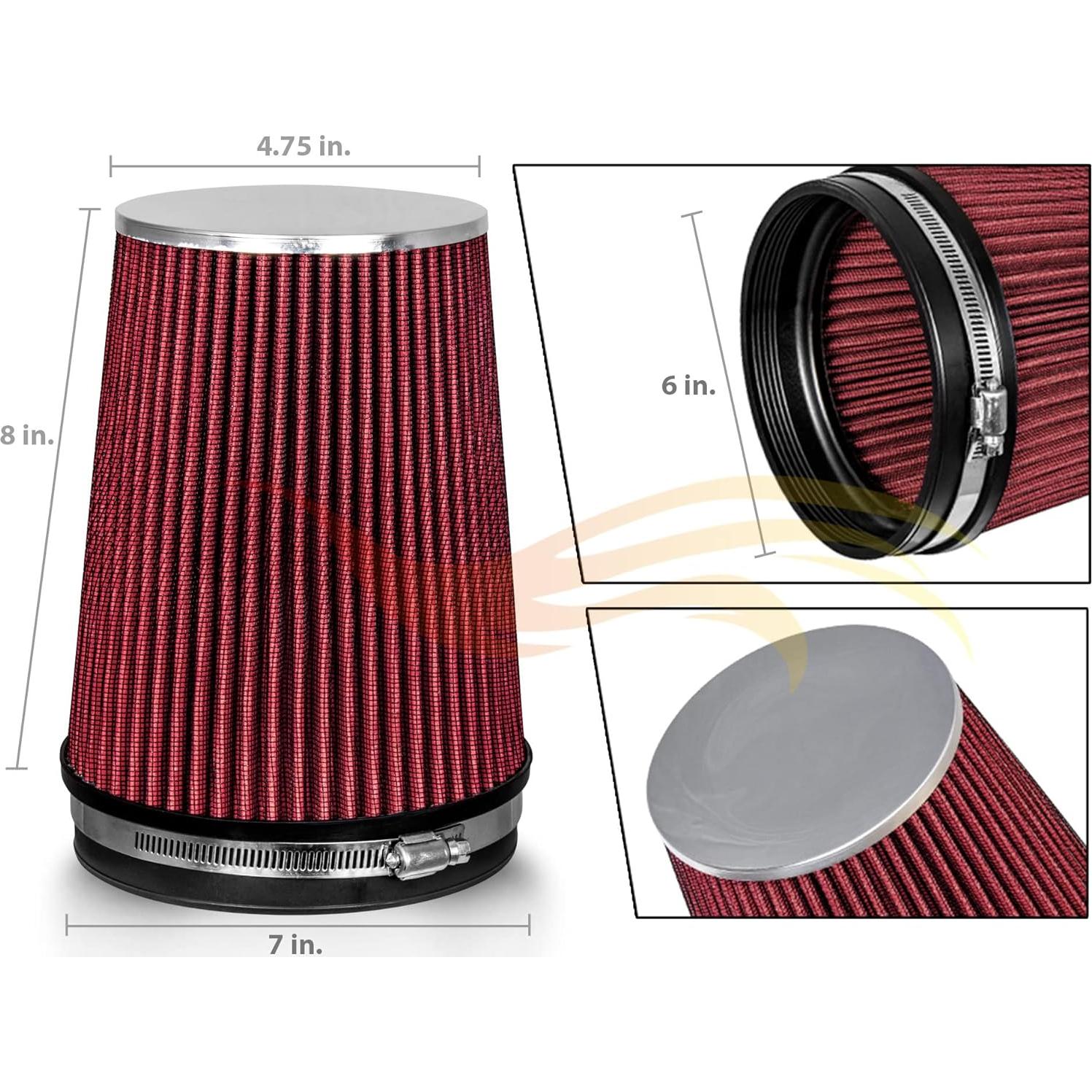 Kit de Admisión de Aire Frío Rtunes Racing 5.3L/6.0L V8