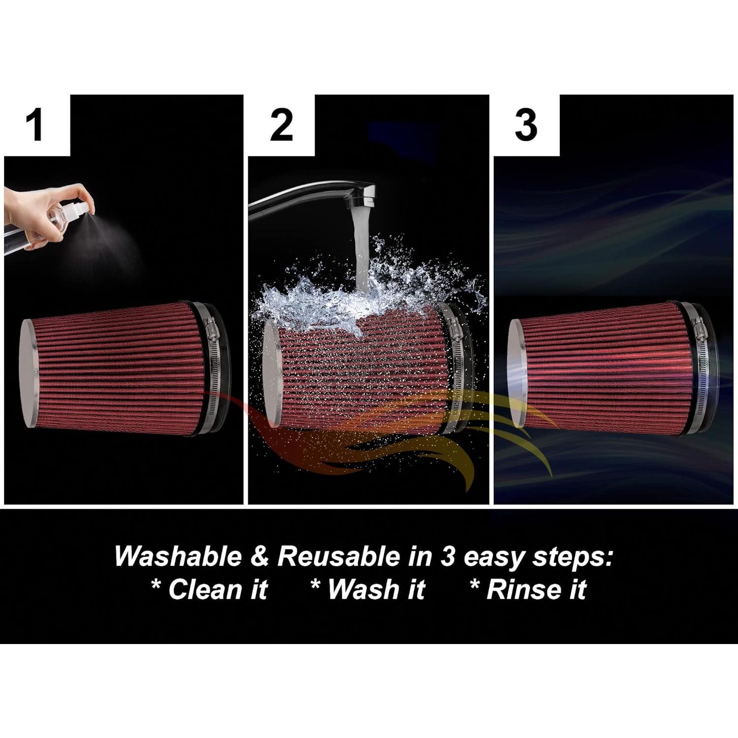 Kit de Admisión de Aire Frío Rtunes Racing 5.3L/6.0L V8