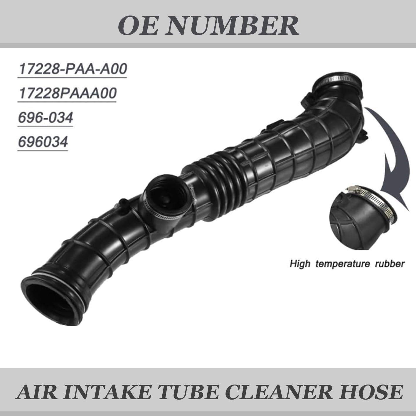 Manguera de Admisión de Aire AUCERAMIC HD0045 para Honda Accord 1998-2002 2.3L