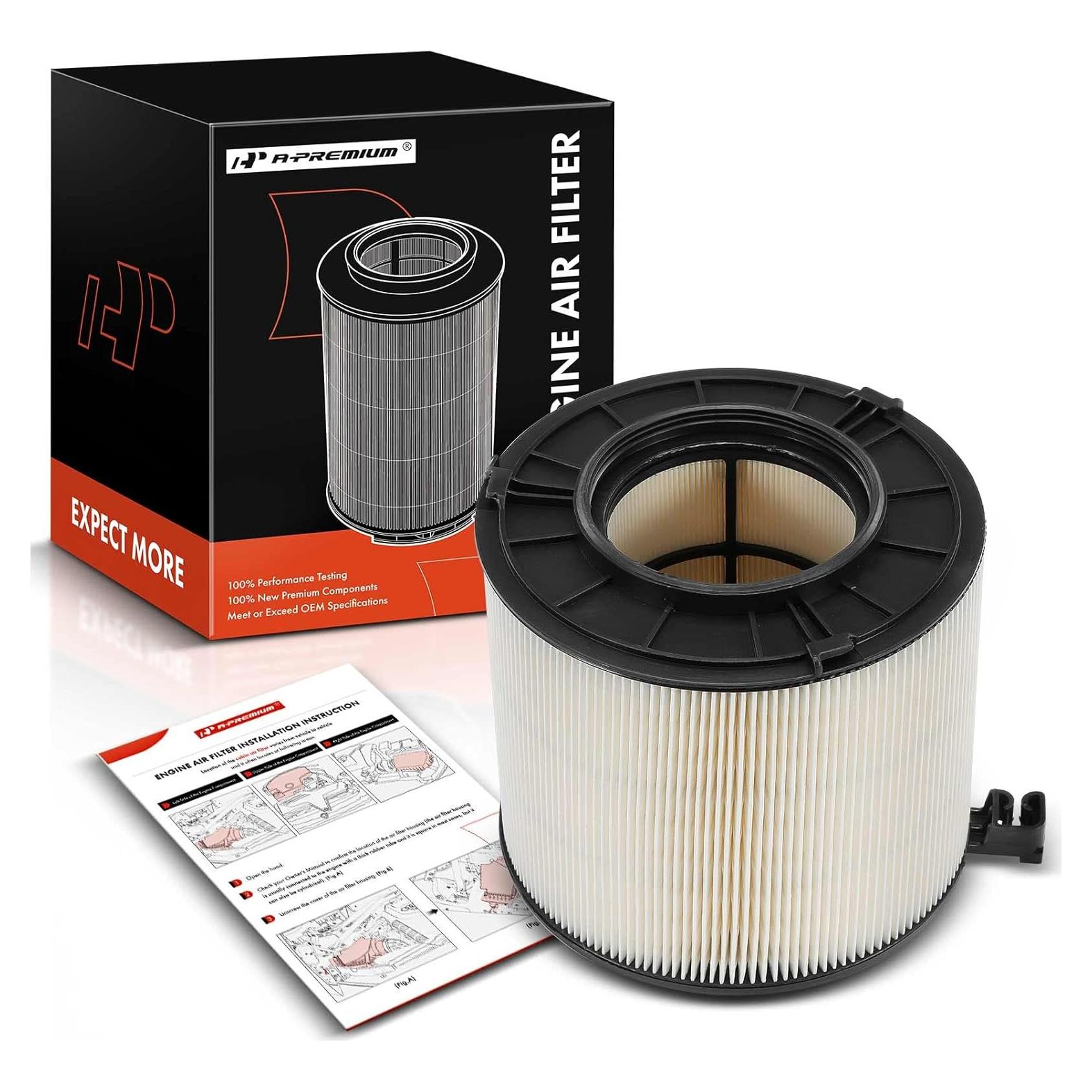 Filtro de aire A-Premium para Audi A4 A5 Q5 S7 2.0L 2017-2023