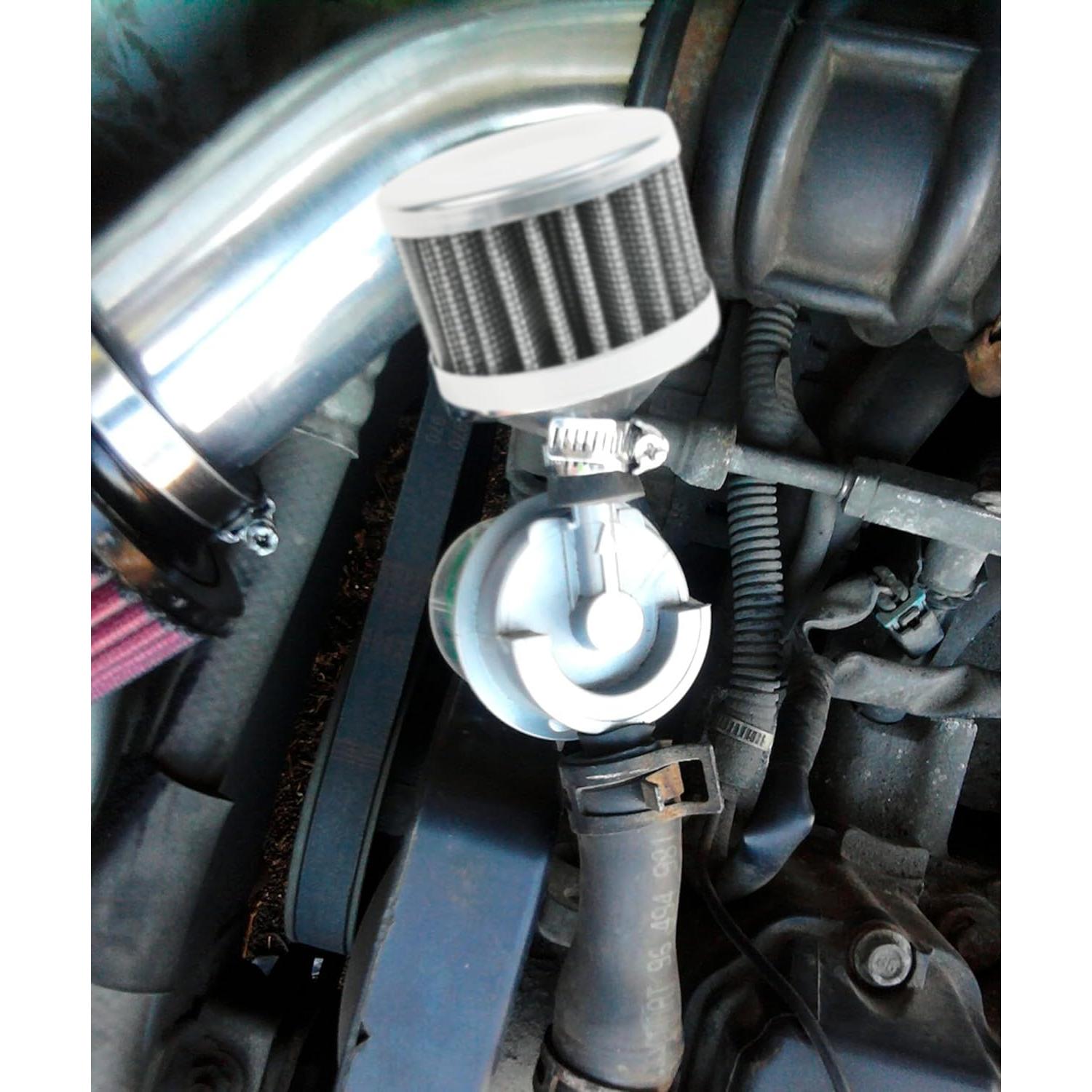 Filtro de Aire RACOONA Universal Plata 1.19 cm para Auto/Moto