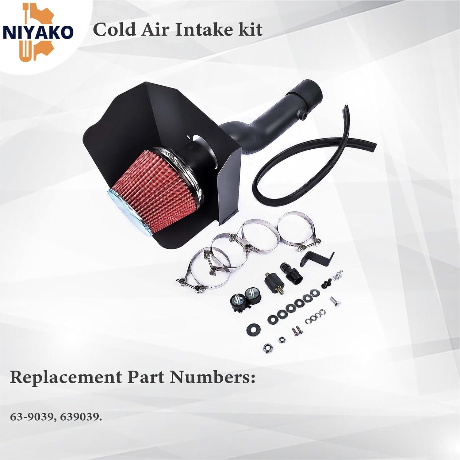 Kit de Admisión de Aire Frío Niyako 63-9039 Tacoma 2016-2019