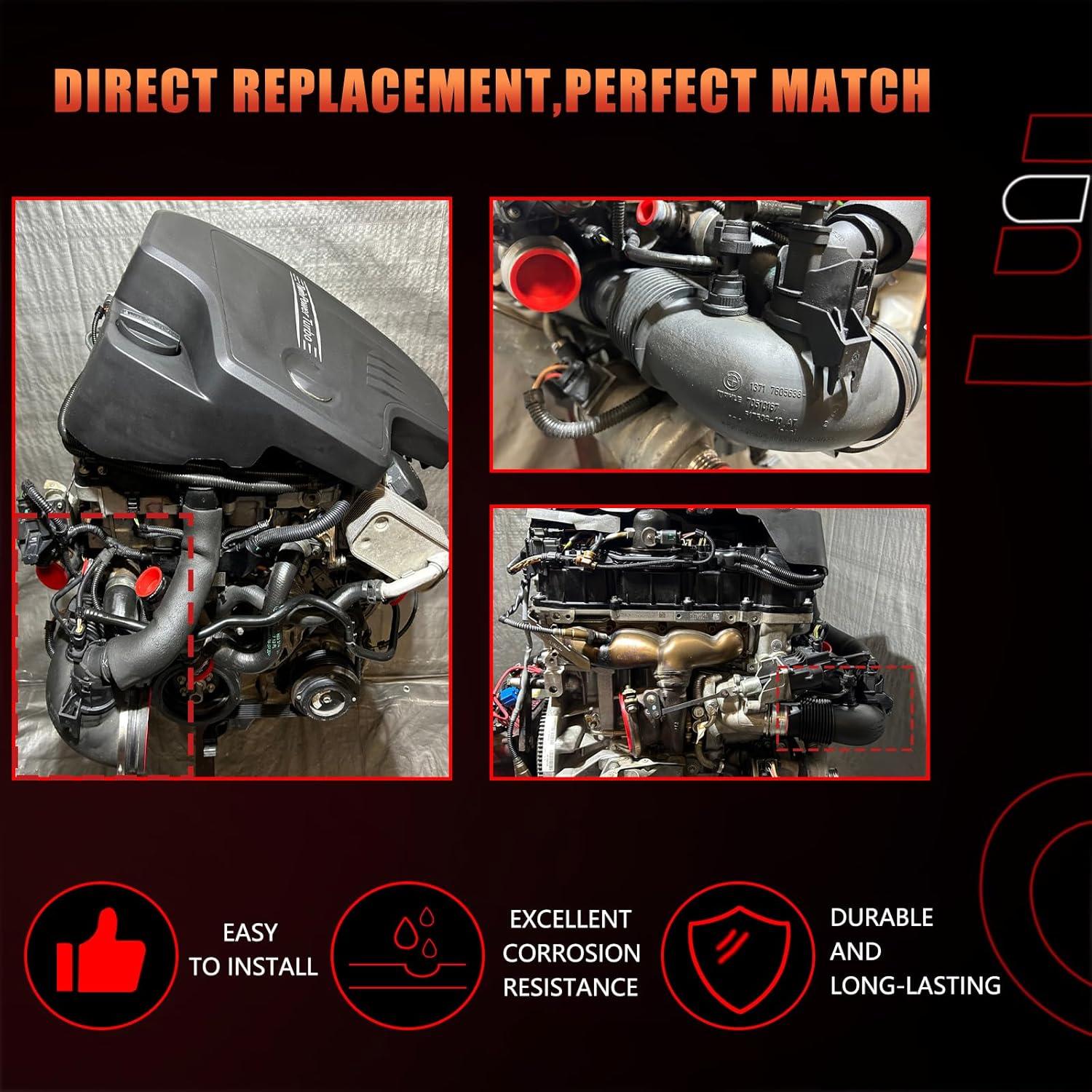 Manguera de entrada de aire Dtomi Dto-13717605638 para BMW