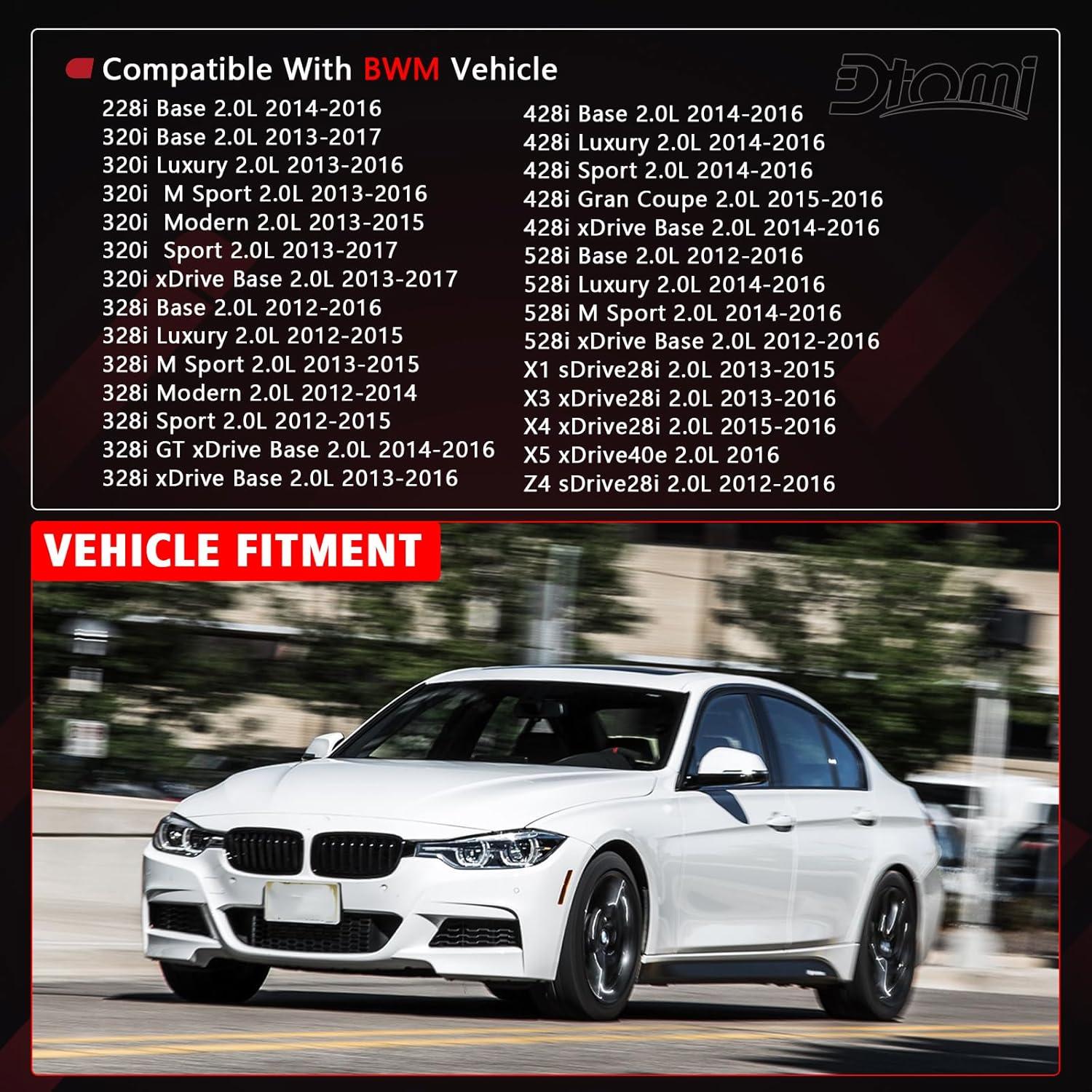 Manguera de entrada de aire Dtomi Dto-13717605638 para BMW