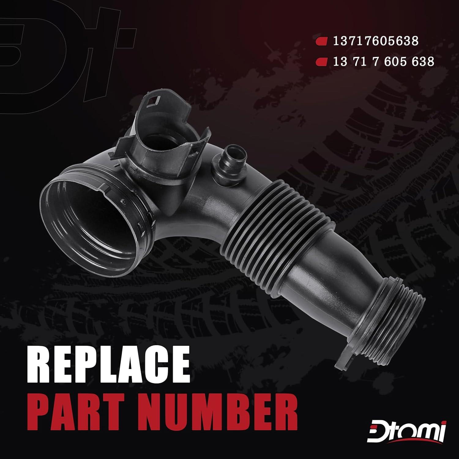 Manguera de entrada de aire Dtomi Dto-13717605638 para BMW
