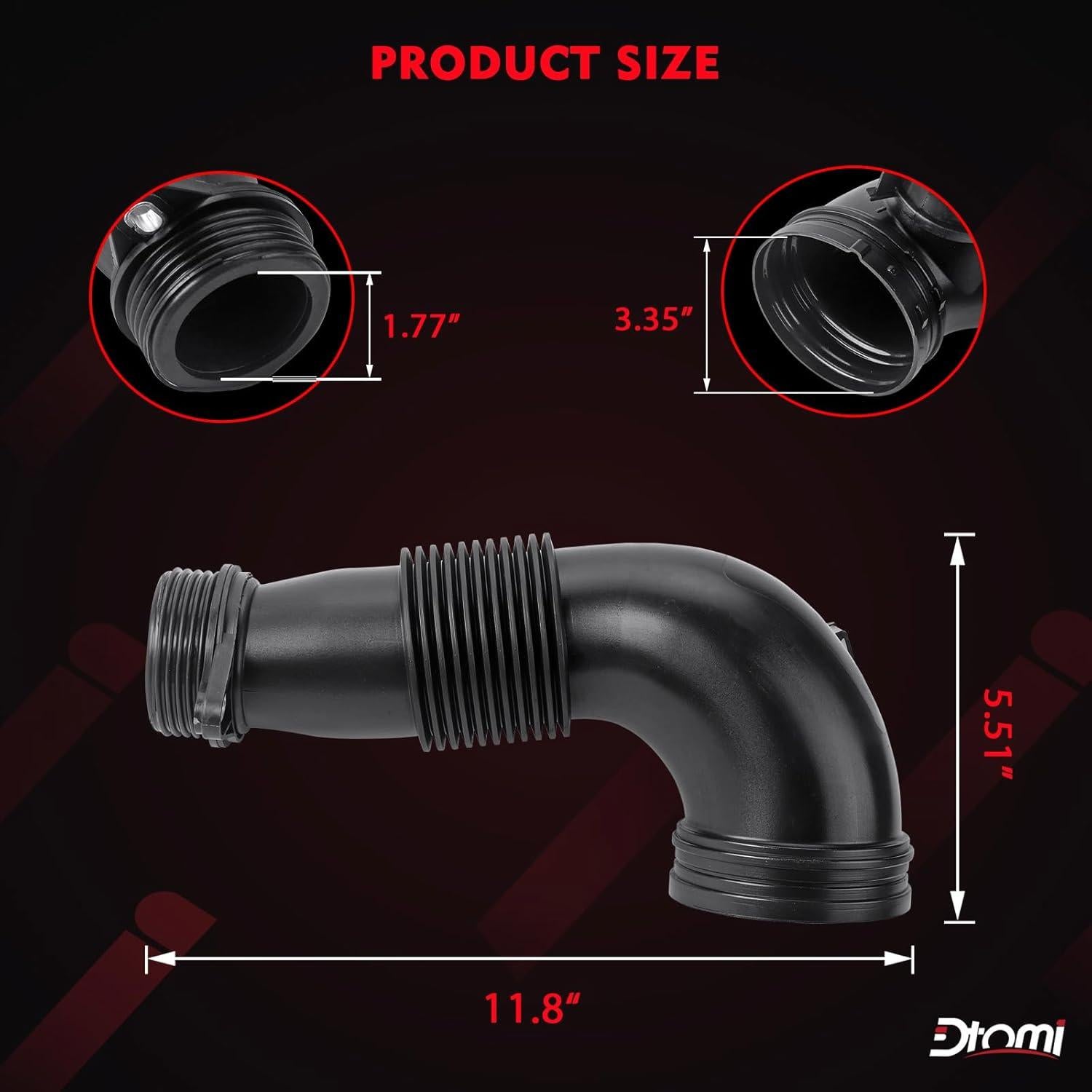 Manguera de entrada de aire Dtomi Dto-13717605638 para BMW