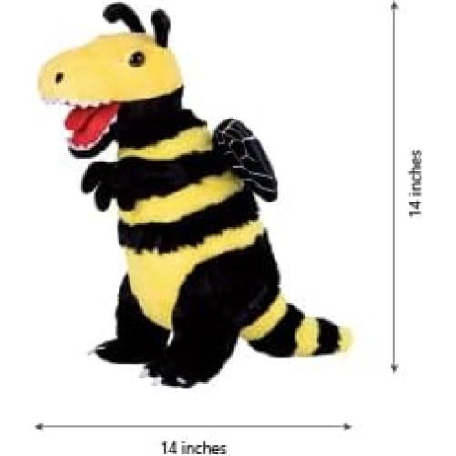 Peluche Híbrido B-Rex Randimals - Abeja y T-Rex 25x17x43cm