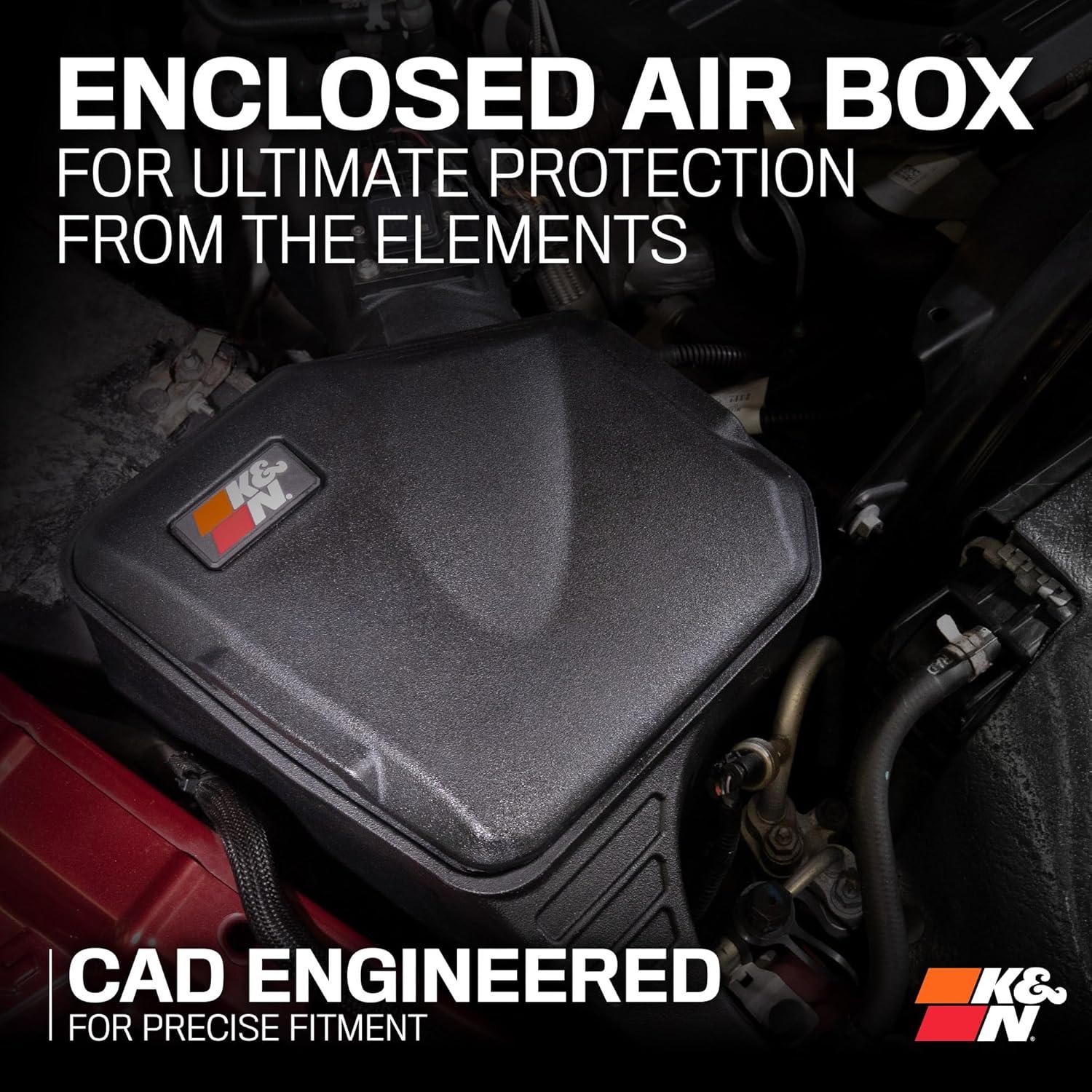 Sistema de Admisión de Aire Frío K&N 63-1592 para RAM 2500 2013-2018