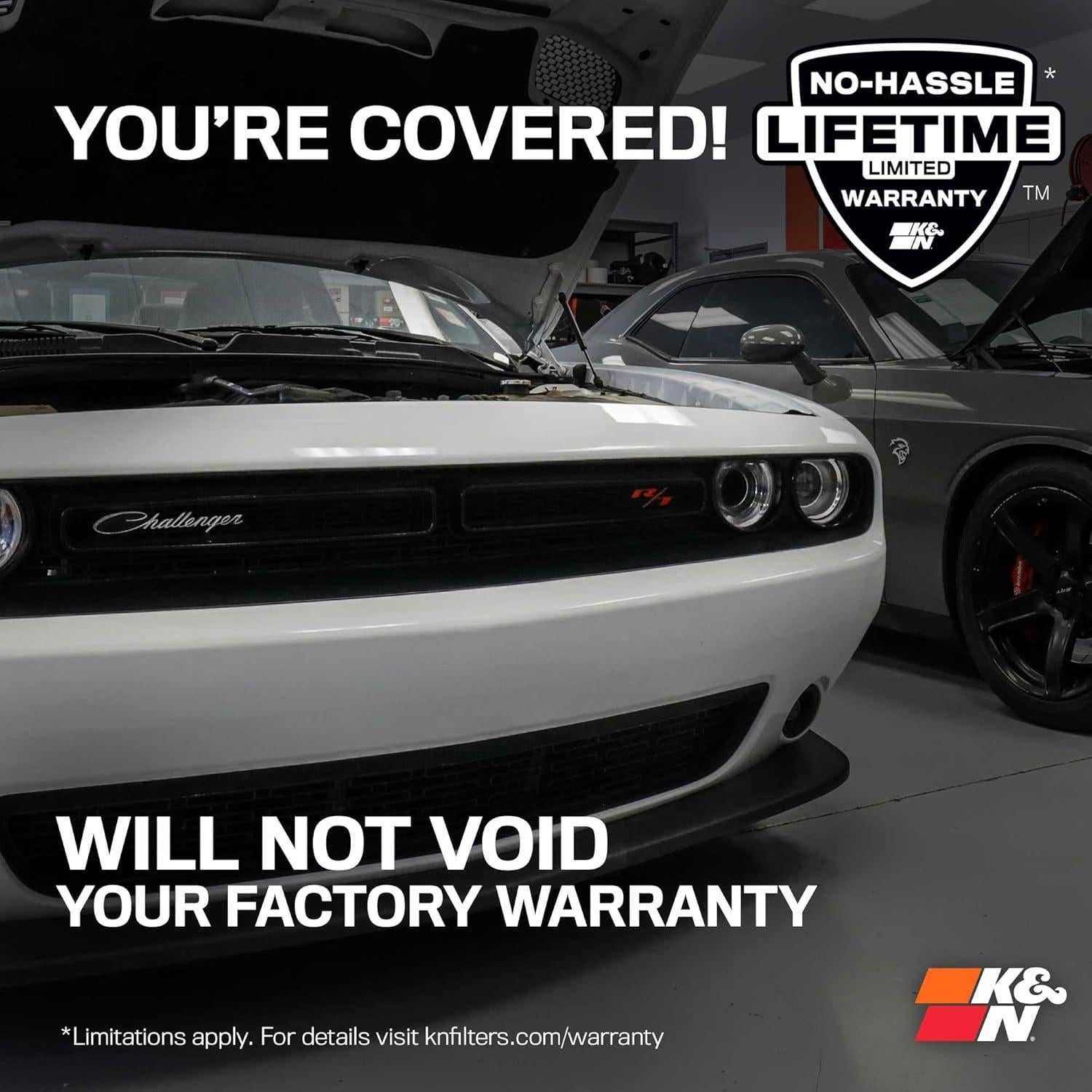 Sistema de Admisión de Aire Frío K&N 57-1542 para Chrysler/Dodge
