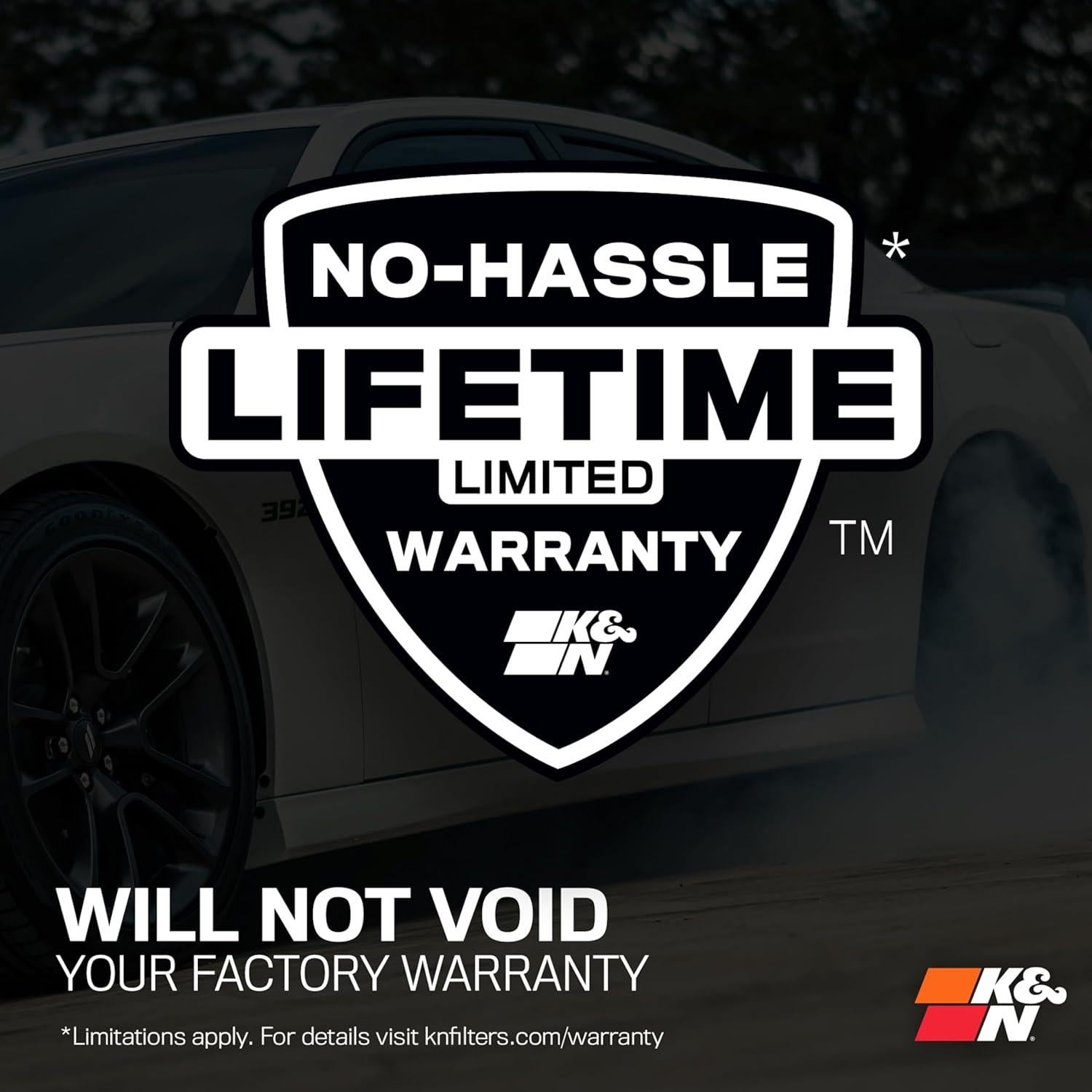 Sistema de Admisión de Aire Frío K&N 63-1565 para Dodge/Chrysler 2011-2023