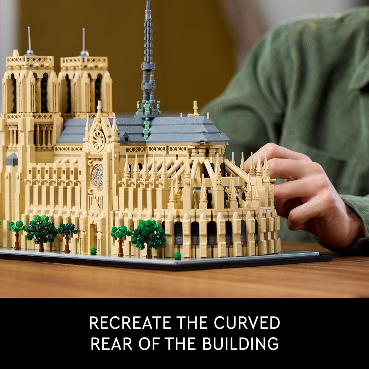 LEGO Architecture Notre-Dame de París 21061 - Modelo 4383 Piezas