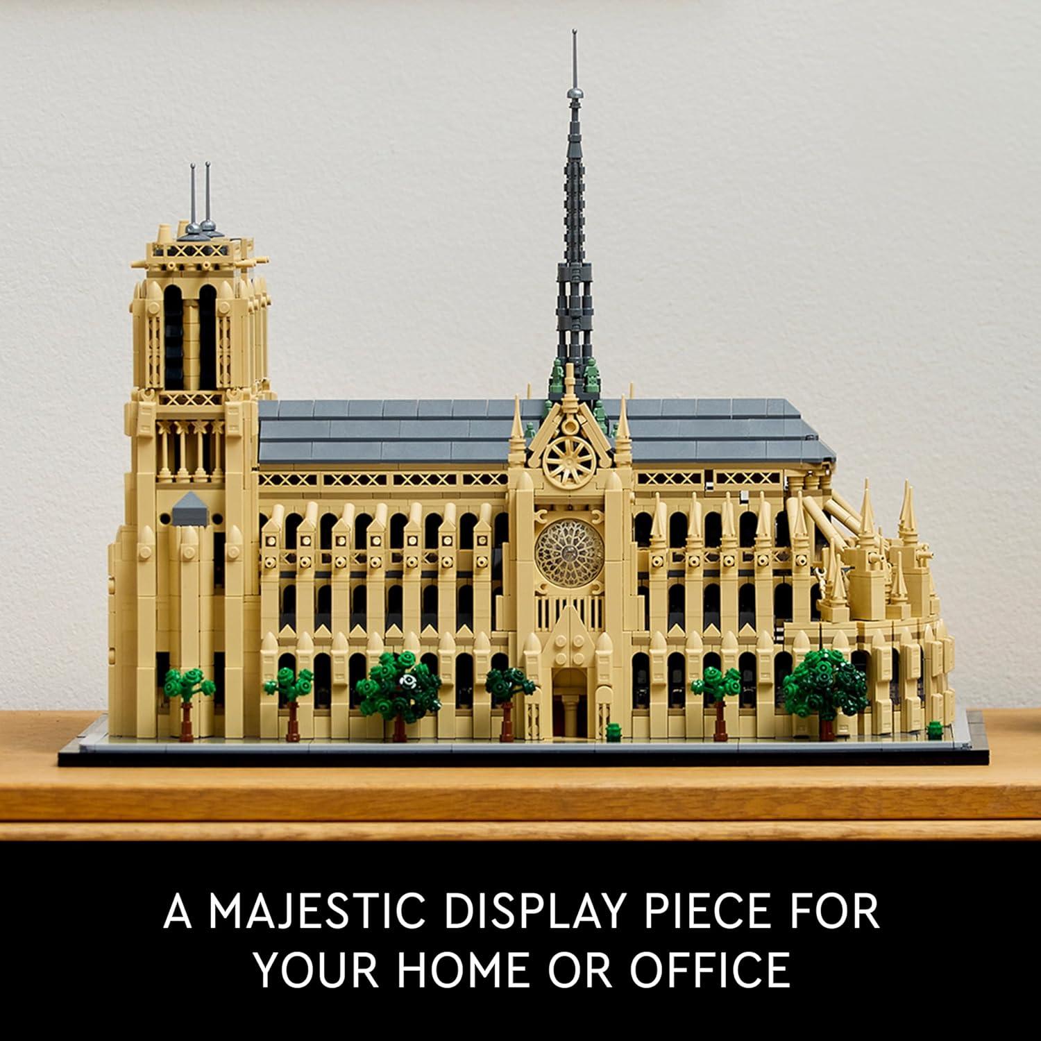 LEGO Architecture Notre-Dame de París 21061 - Modelo 4383 Piezas