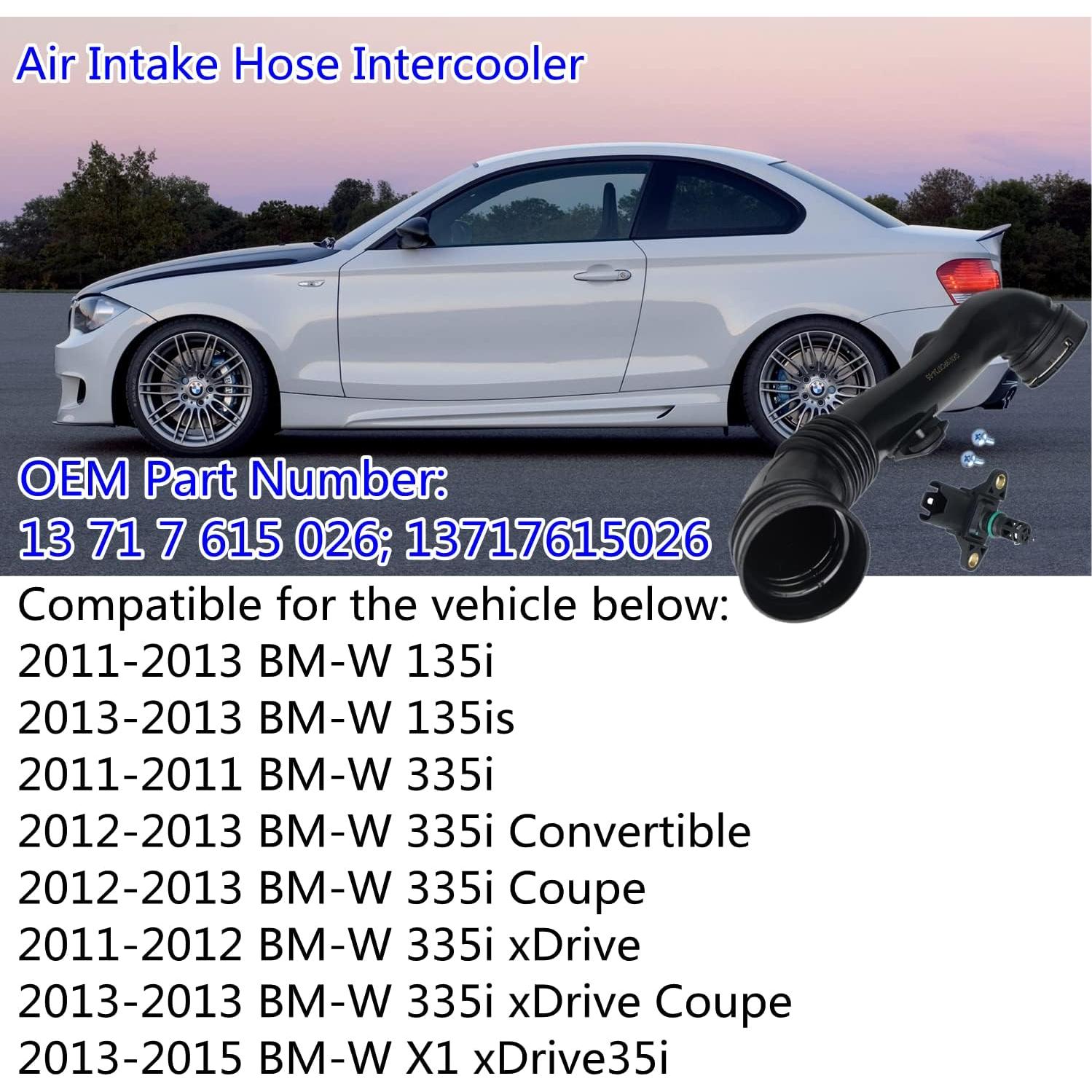 Manguera de Admisión de Aire AKWH para BMW 135i 335i X1