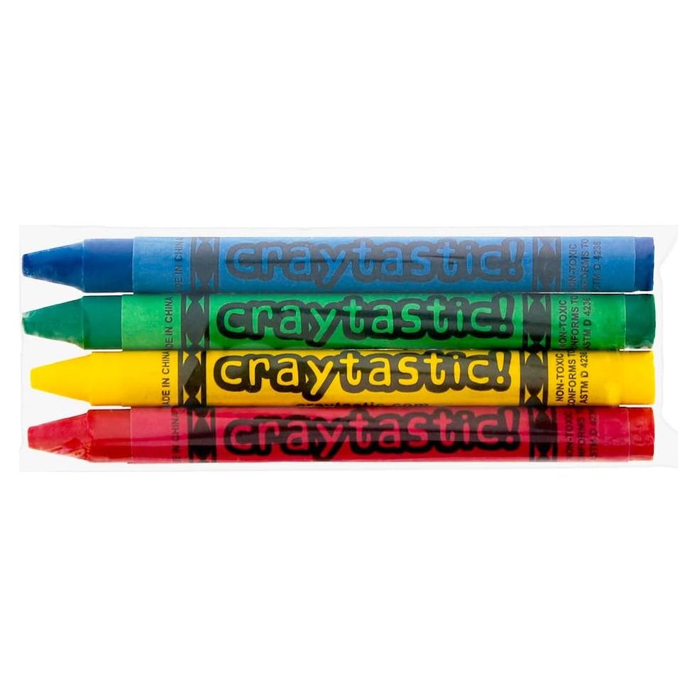 Crayones Craytastic! 312 Paquetes de 4 Colores Brillantes