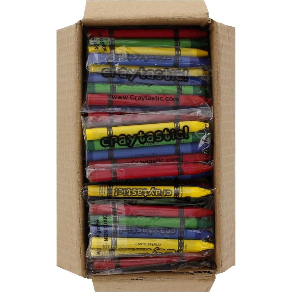 Crayones Craytastic! 300 Unidades en 75 Paquetes Individuales