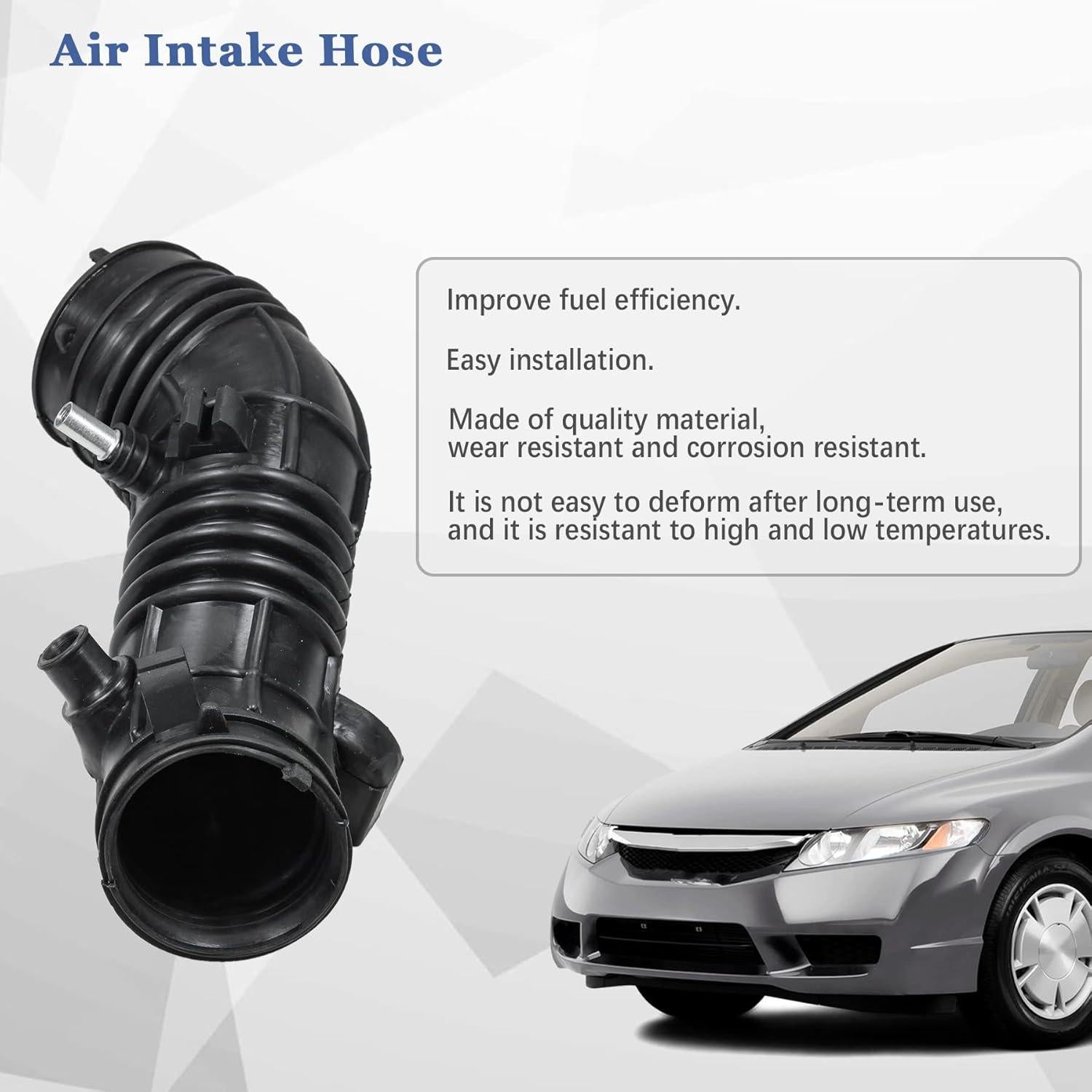 Manguera de Admisión de Aire JDMSPEED 17228-RRB-A01 para Honda Civic Si 2006-2011