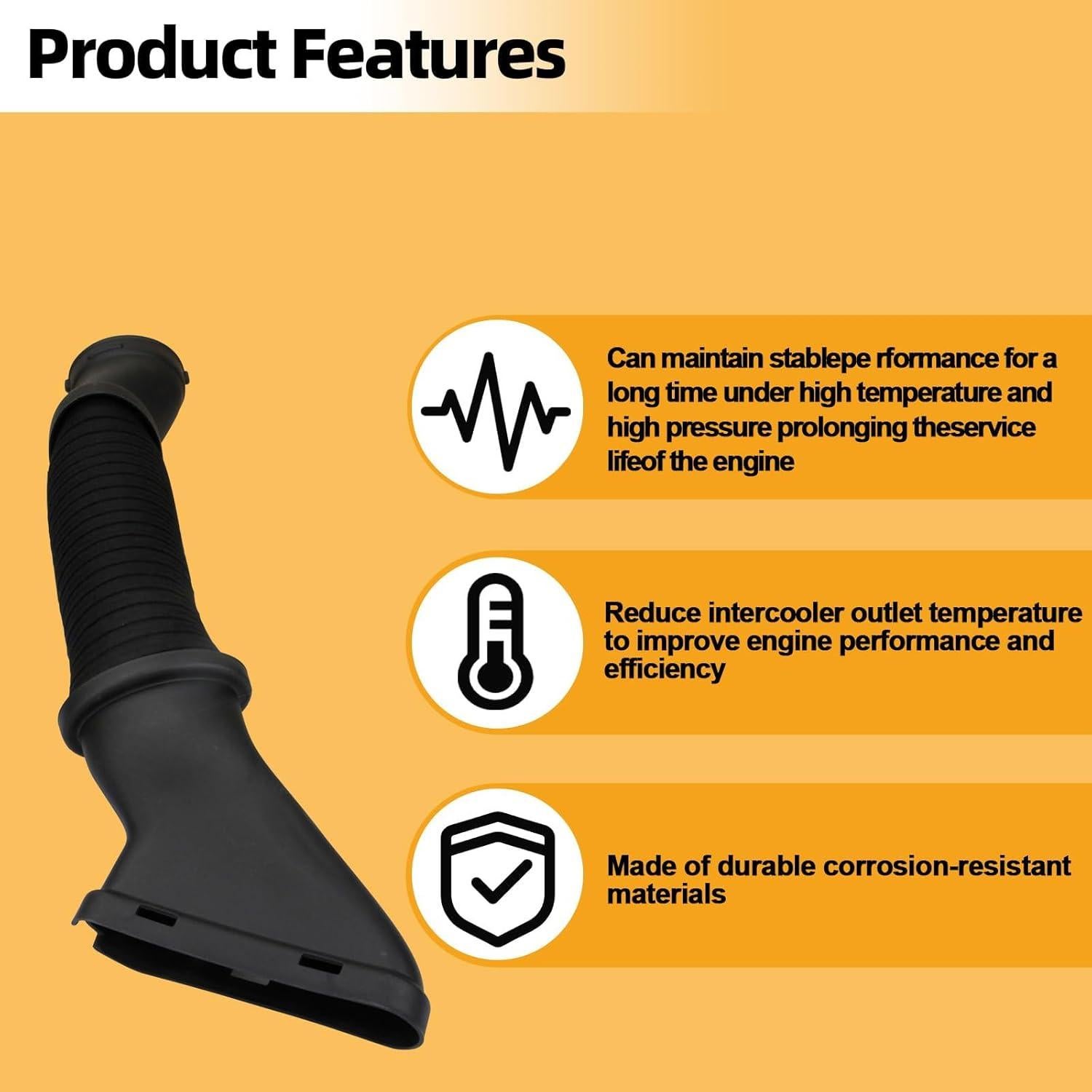 Manguera de Admisión de Aire MITZONE para Mercedes-Benz GL450 GL550 ML550 2012-2019