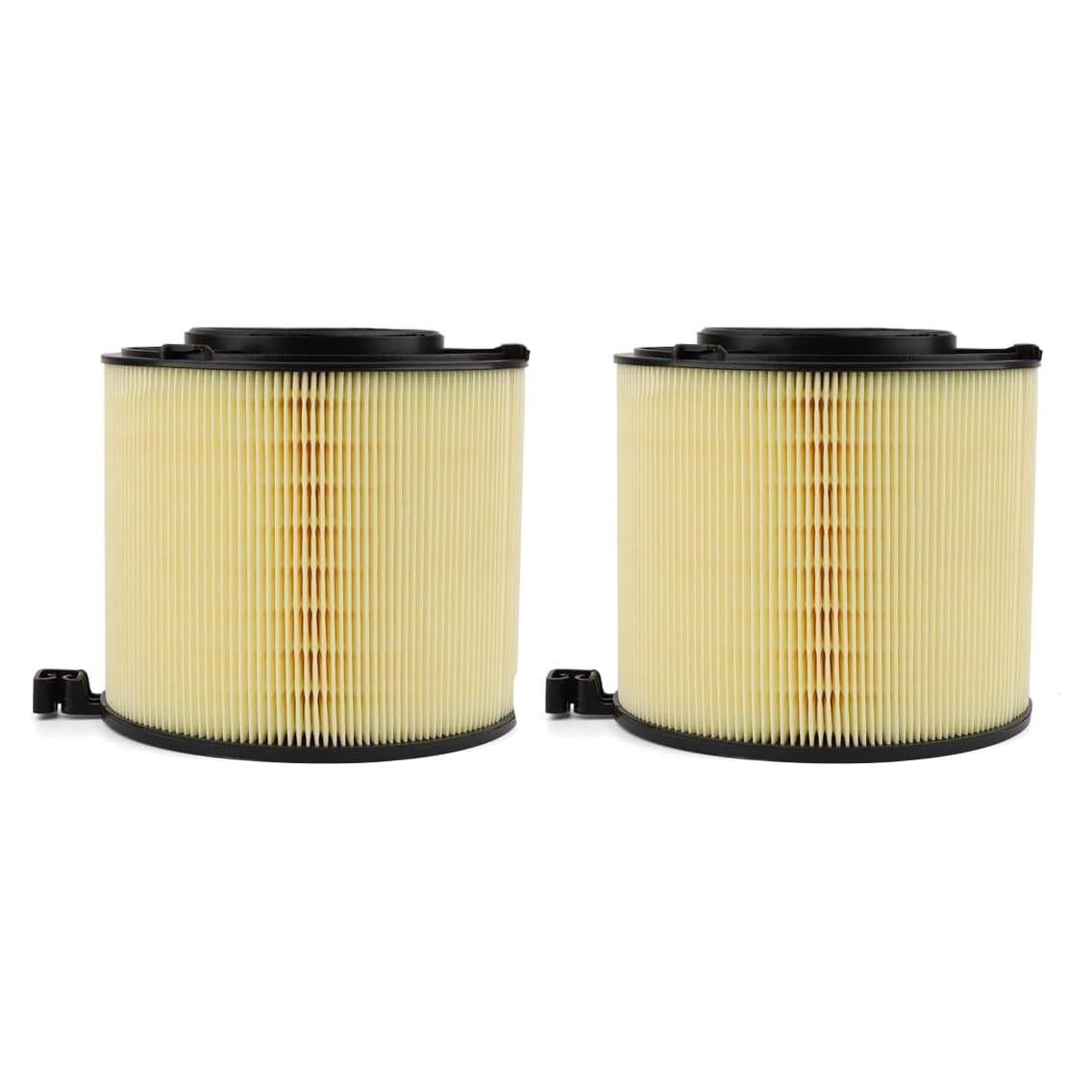 Filtro de aire del motor Forccord 8W0133843C 2 piezas para Audi