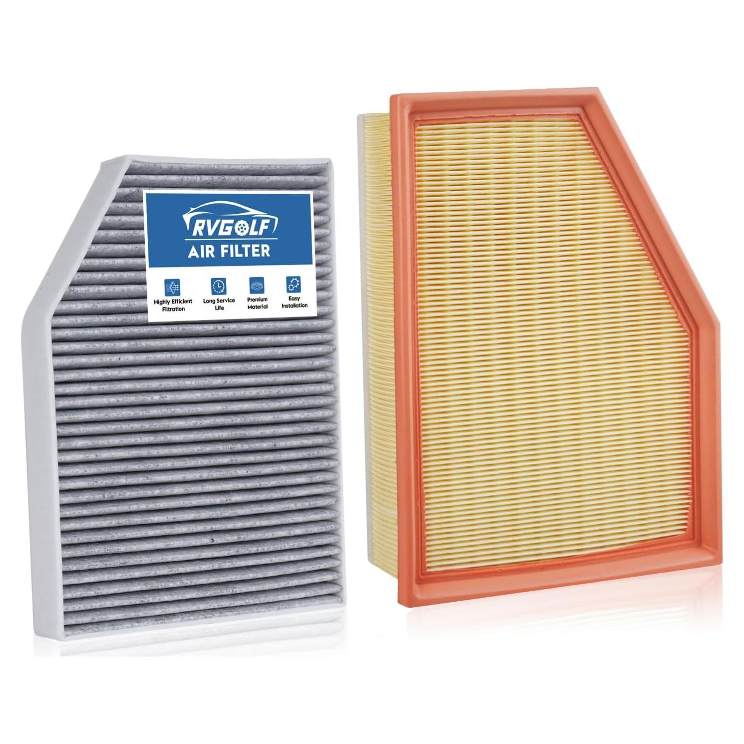 Filtros de Aire de Cabina RVgolf para BMW X3/X4 2018-2022