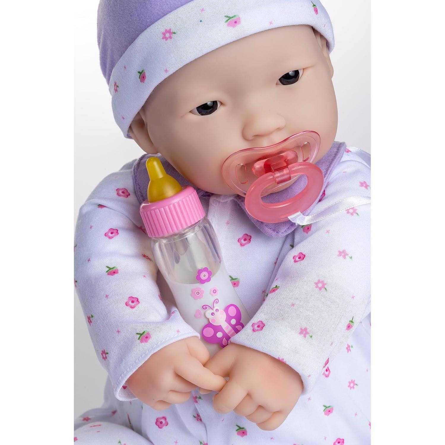 Muñeca de Bebé JC Toys La Baby 50.8 cm Morado