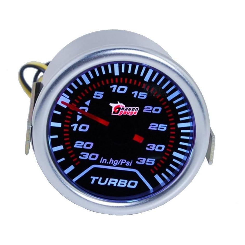 Medidor de Presión de Turbo ESUPPORT 52mm LED Blanco