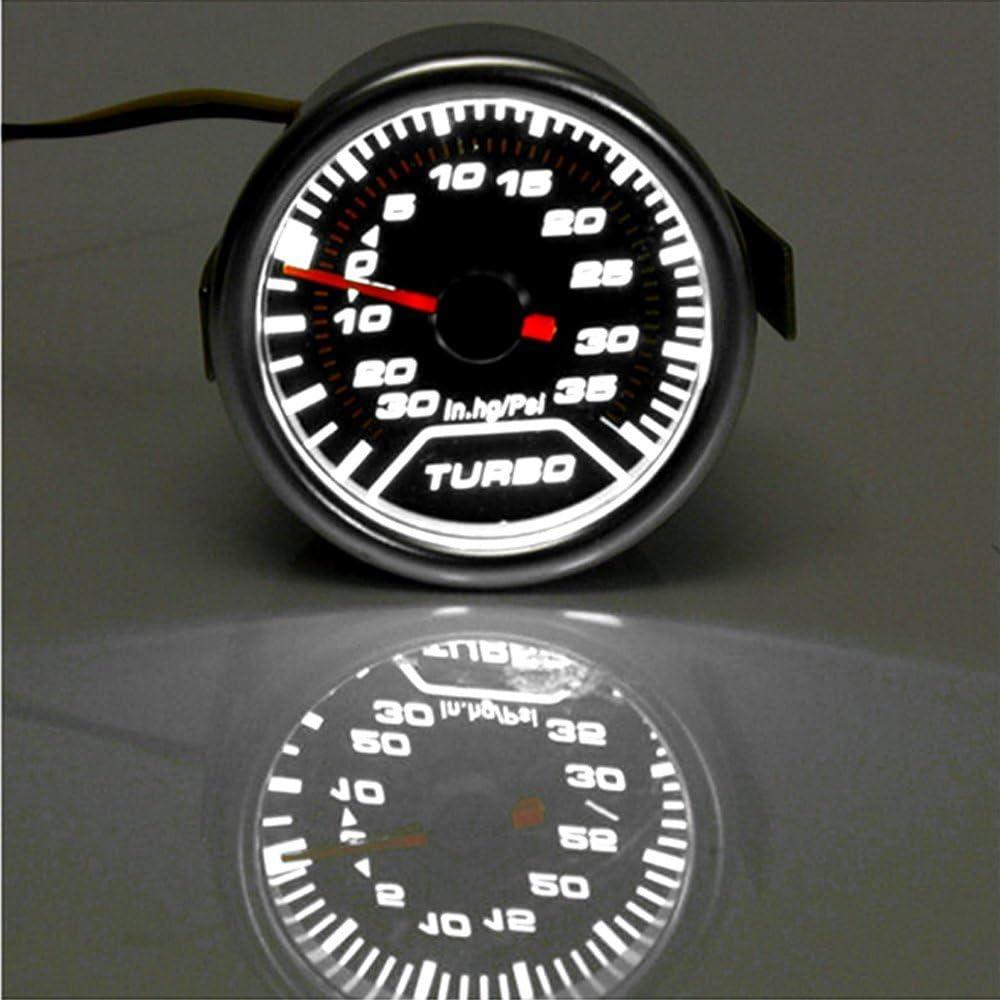 Medidor de Presión de Turbo ESUPPORT 52mm LED Blanco