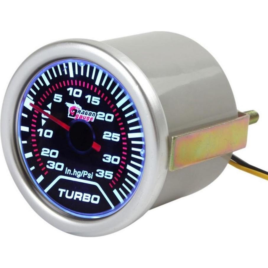 Medidor de Presión de Turbo ESUPPORT 52mm LED Blanco