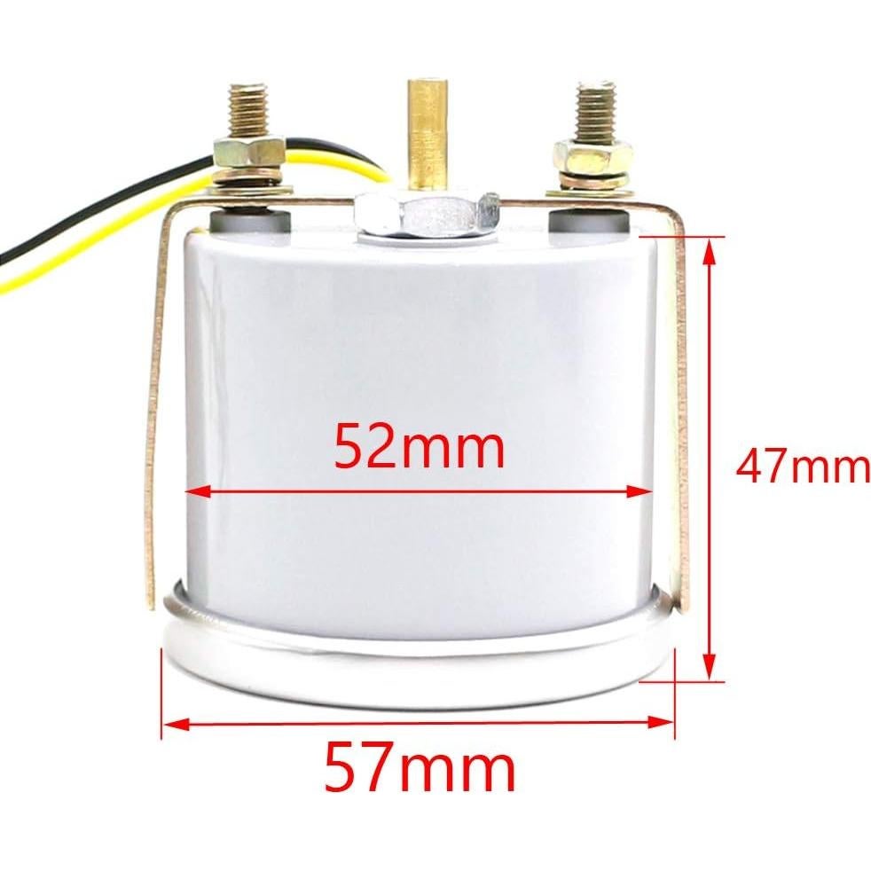 Medidor de Presión de Turbo ESUPPORT 52mm LED Blanco