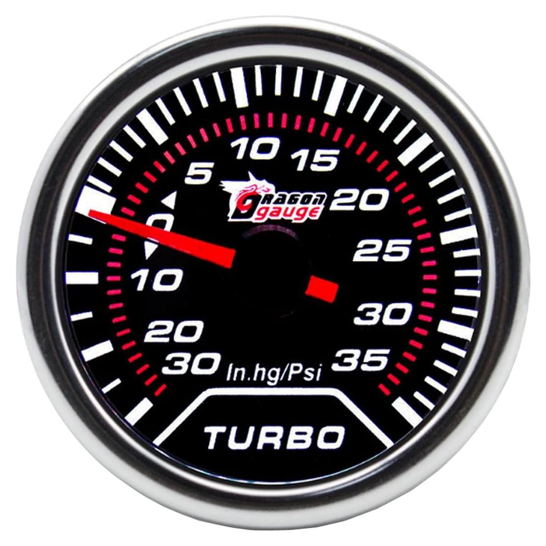 Medidor de Presión de Aumento Turbo LKRXW 52mm 0-35 PSI