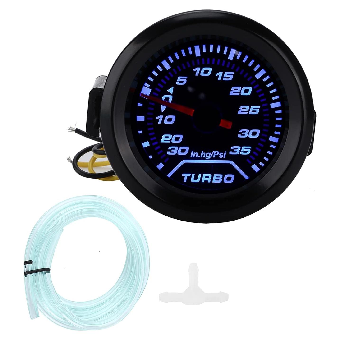 Medidor de Presión de Turbo Digital Locadence 52mm 35PSI