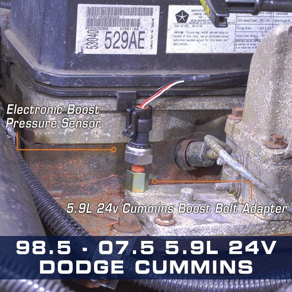 Adaptador de Tornillo de Aumento GlowShift para Dodge Ram 5.9L