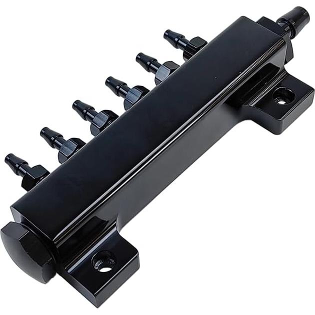 Kit Colector de Vacío 6 Puertos LLNSEAUTO para Turbo