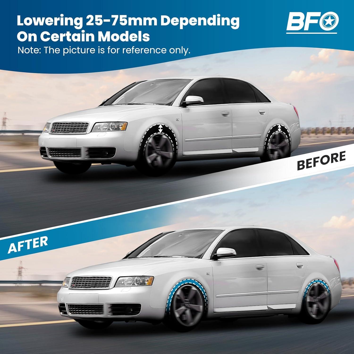 Coilovers BFO Ajustables para Honda Prelude BB1-BB9 1992-2001