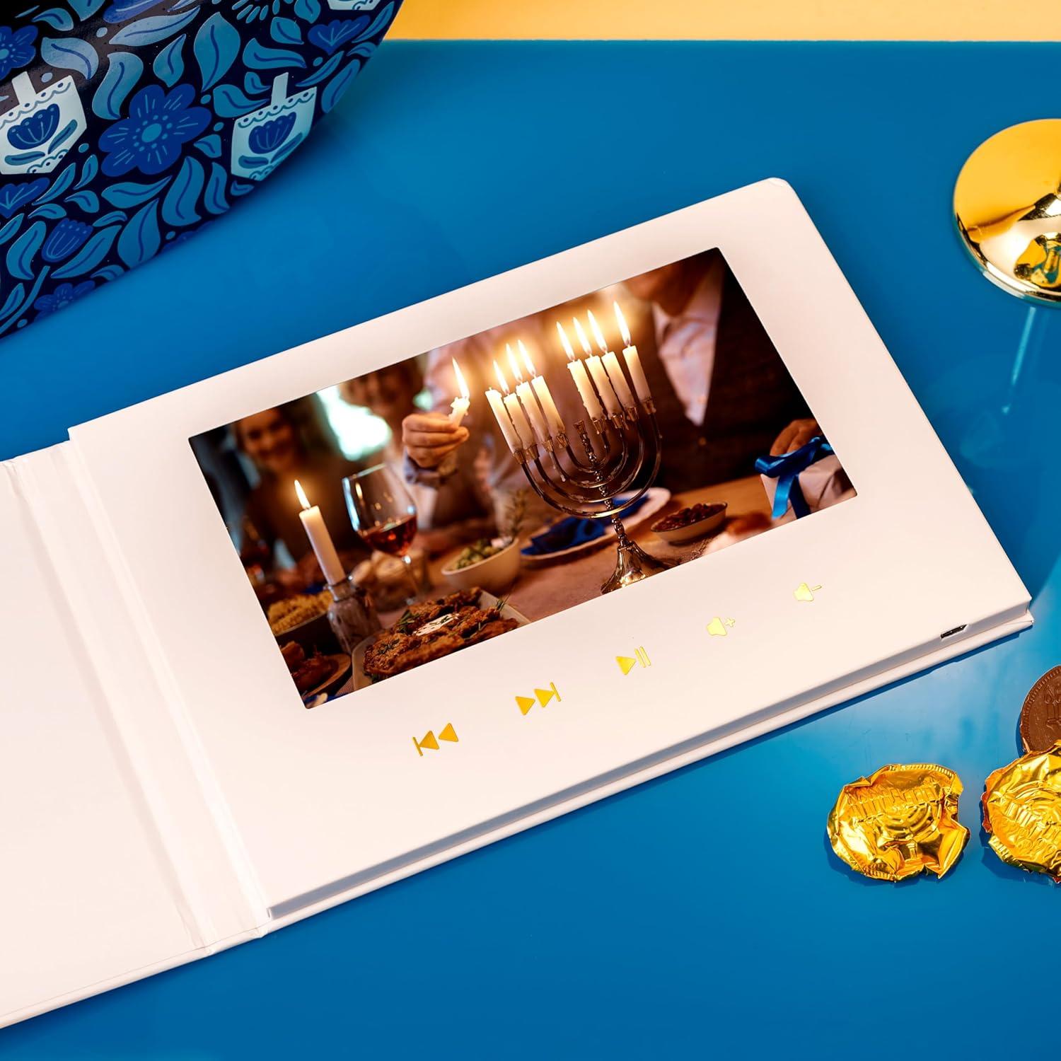 Libro de Video HD Voicegift 8GB con Tarjeta de Felicitación