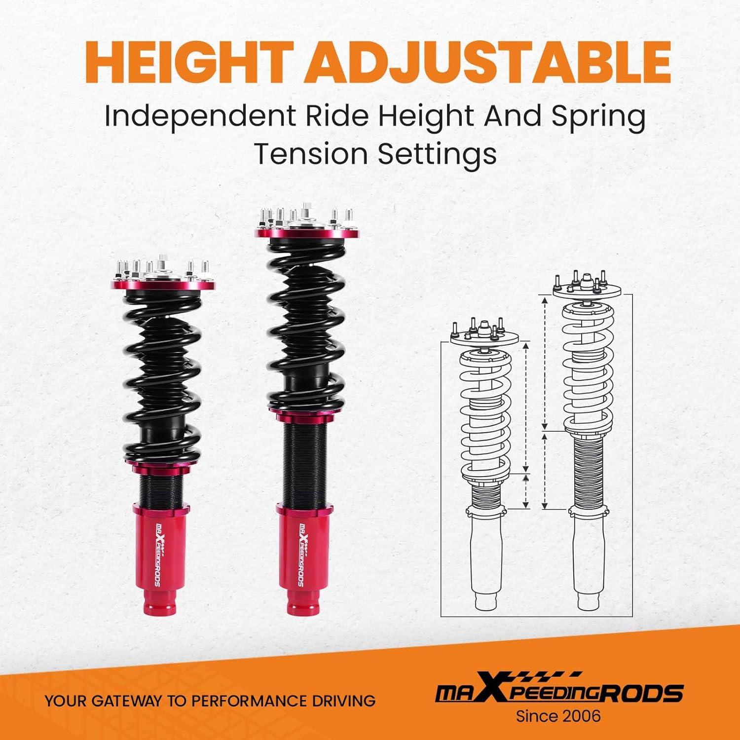 Amortiguadores Ajustables maXpeedingrods para Honda Accord 2008-2012