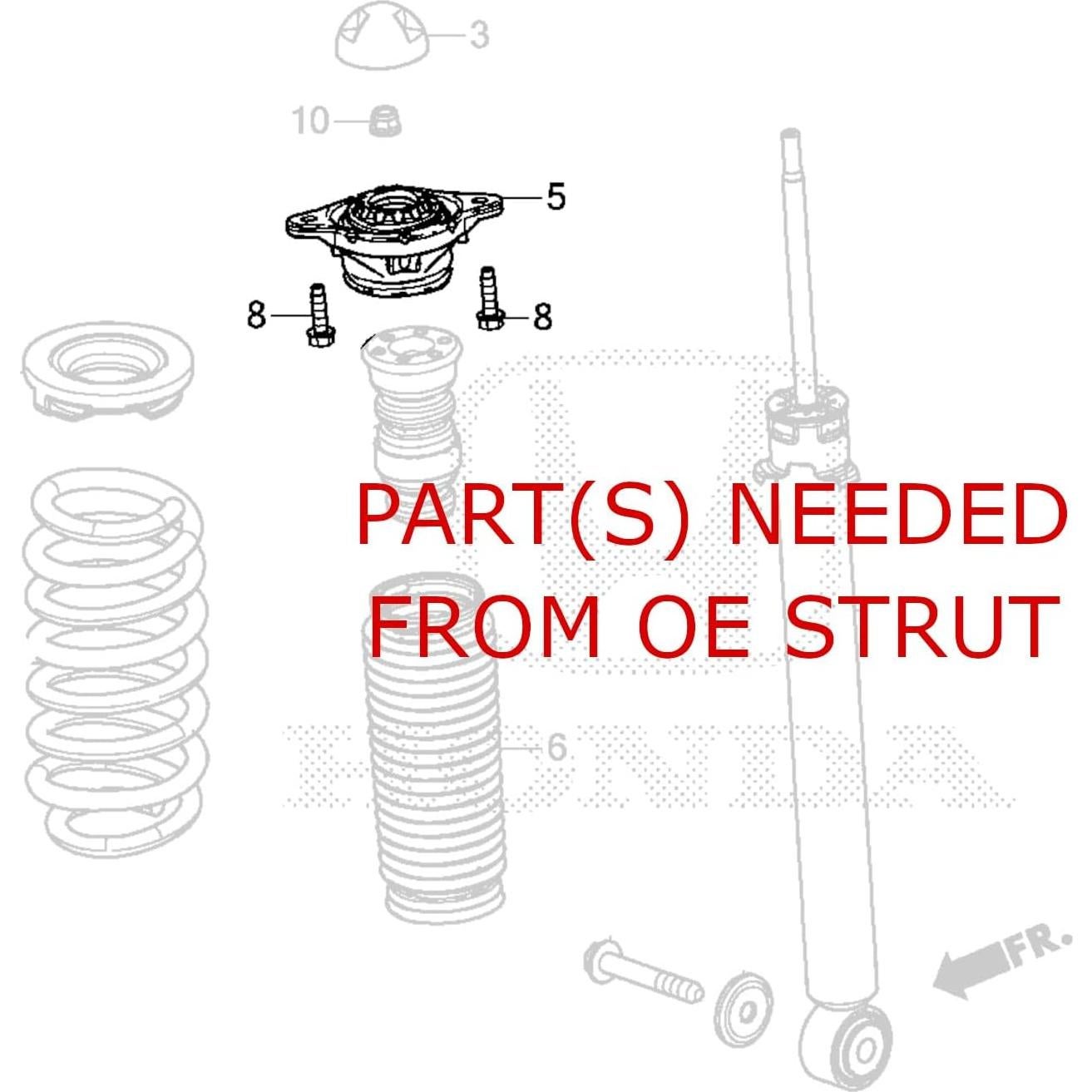 Kit de Suspensión Coilover Godspeed MonoSS Ajustable Honda Accord 2018-2022